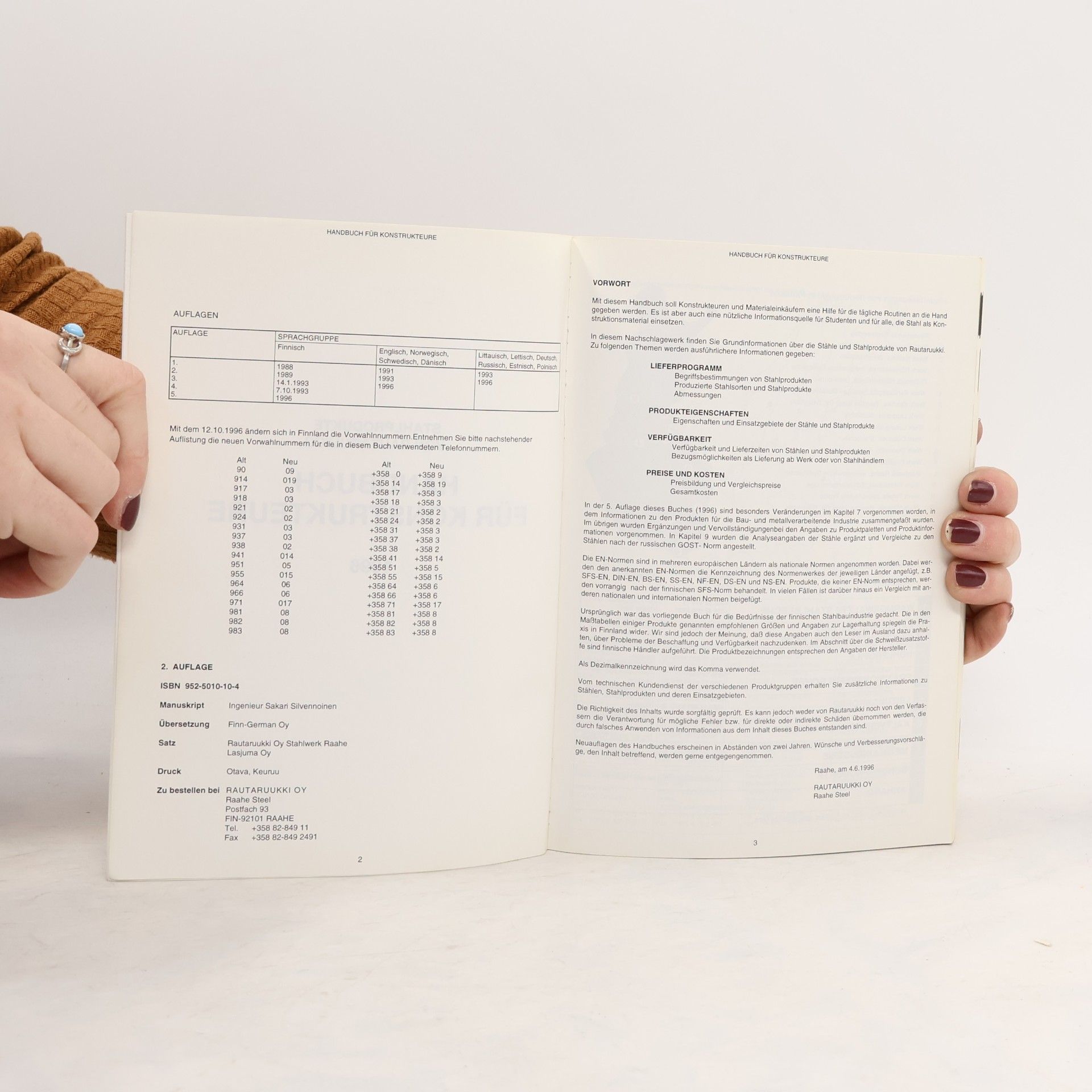 Sakari Silvennoinen Handbuch für Konstrukteure