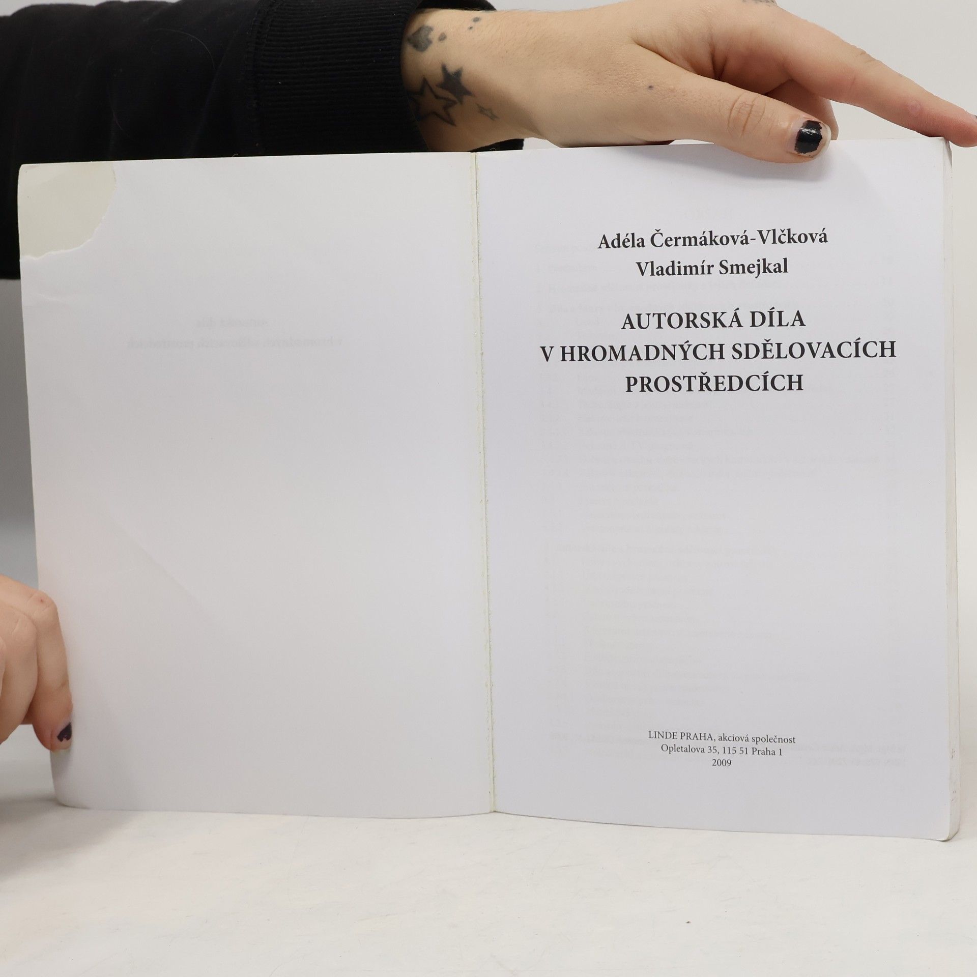 Adéla Čermáková-Vlčková Autorská díla v hromadných sdělovacích prostředcích