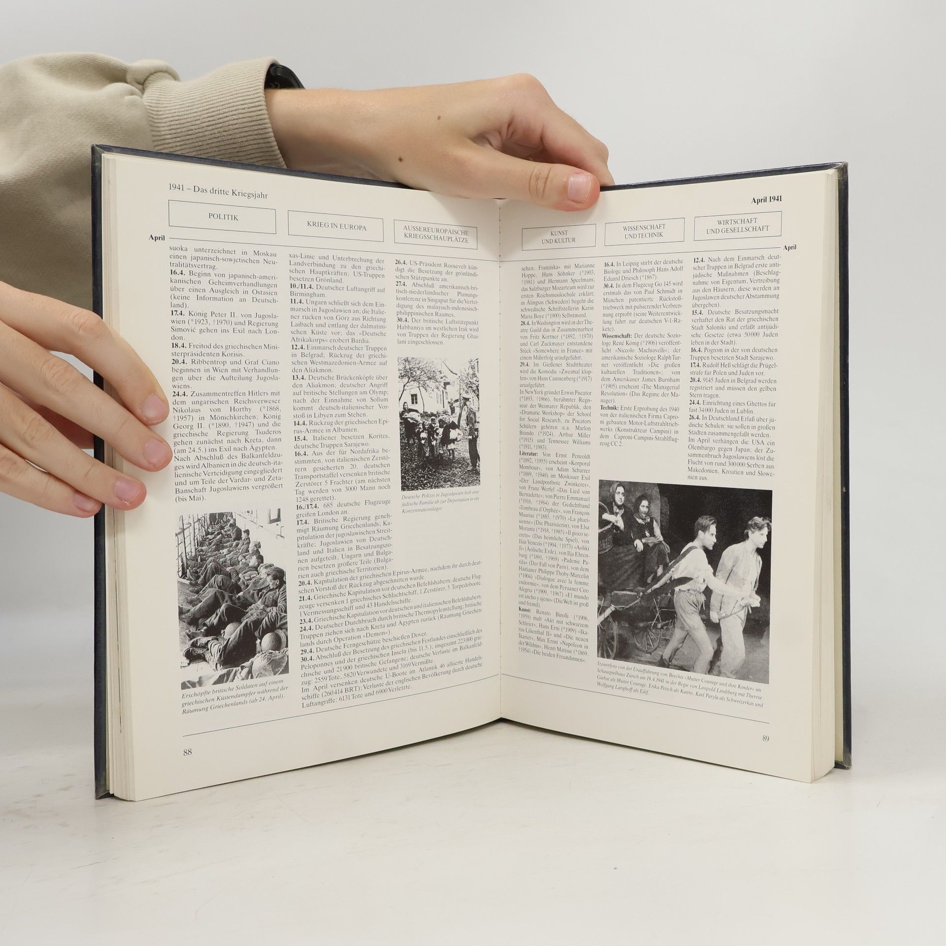 Hans Dollinger Weltgeschichte 1939 [neunzehnhundertneununddreissig] - 1945 auf einen Blick