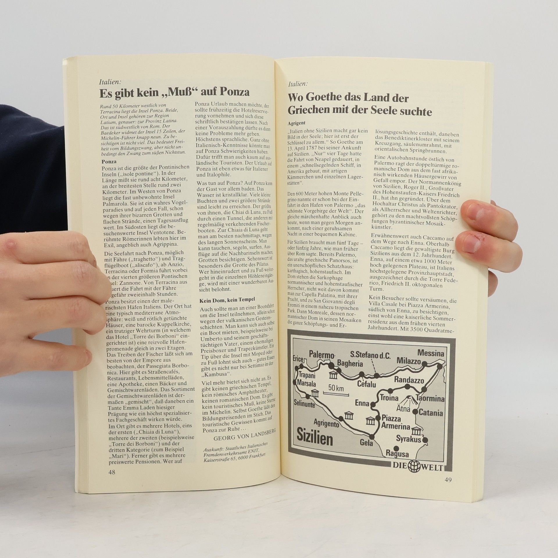 Various authors Reise- und Ausflugstips von der REISEWELT