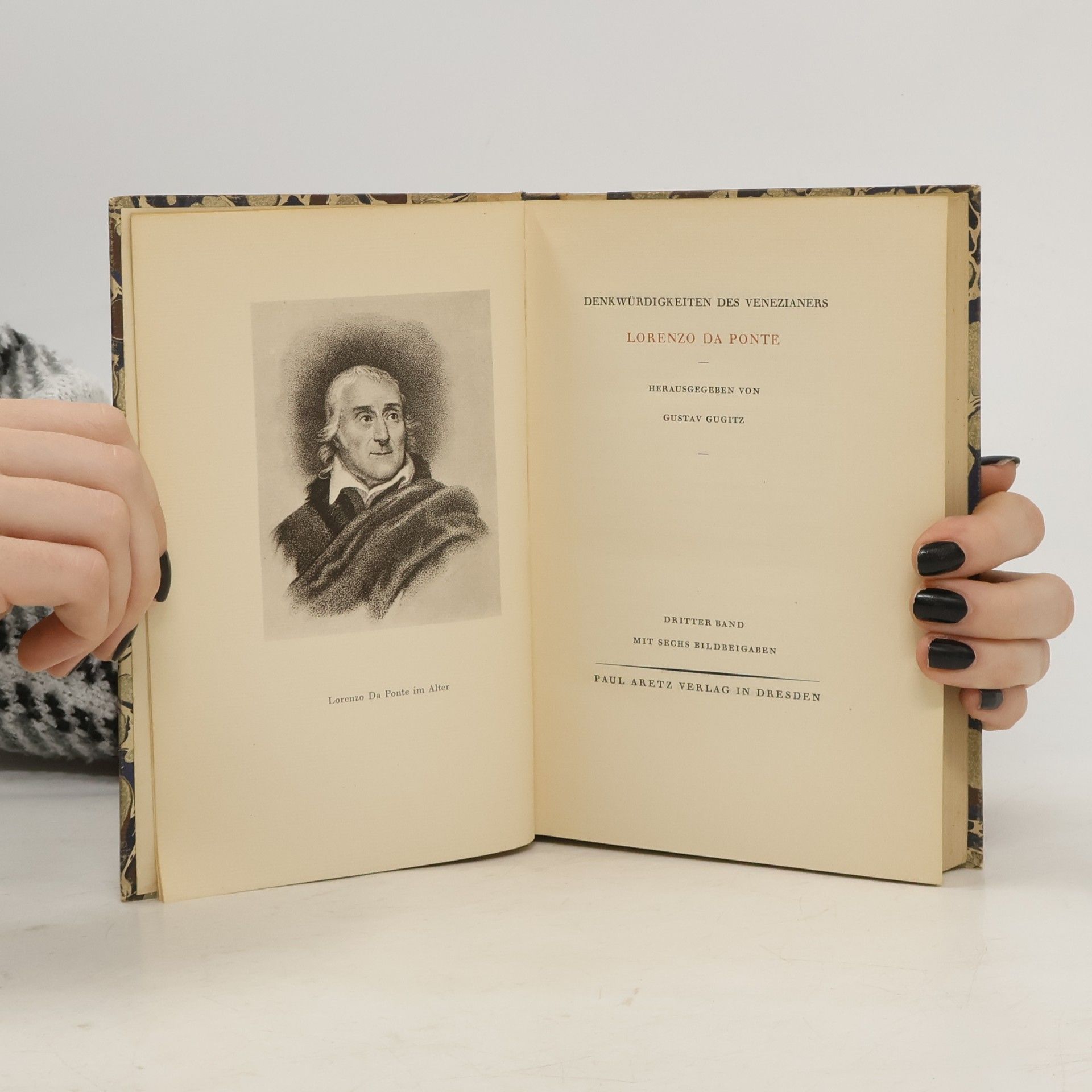 Lorenzo da Ponte Denkwürdigkeiten des Venezianers Lorenzo da Ponte