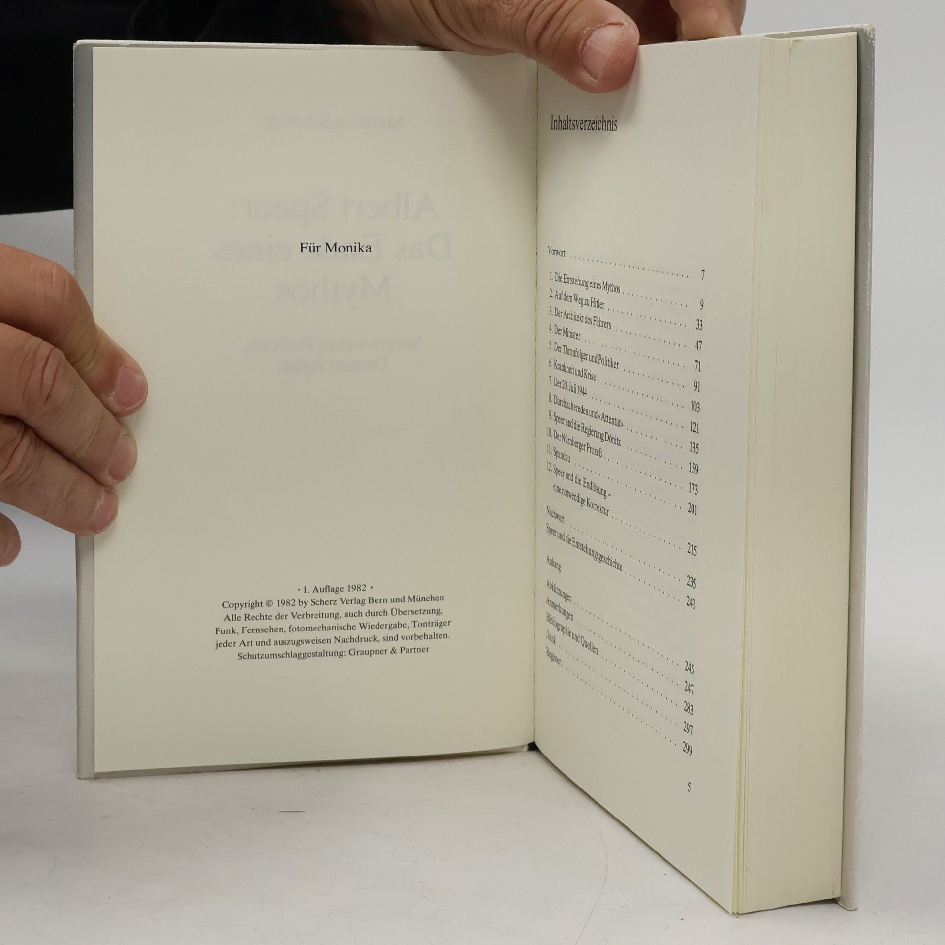 Matthias Schmidt Albert Speer. Das Ende eines Mythos