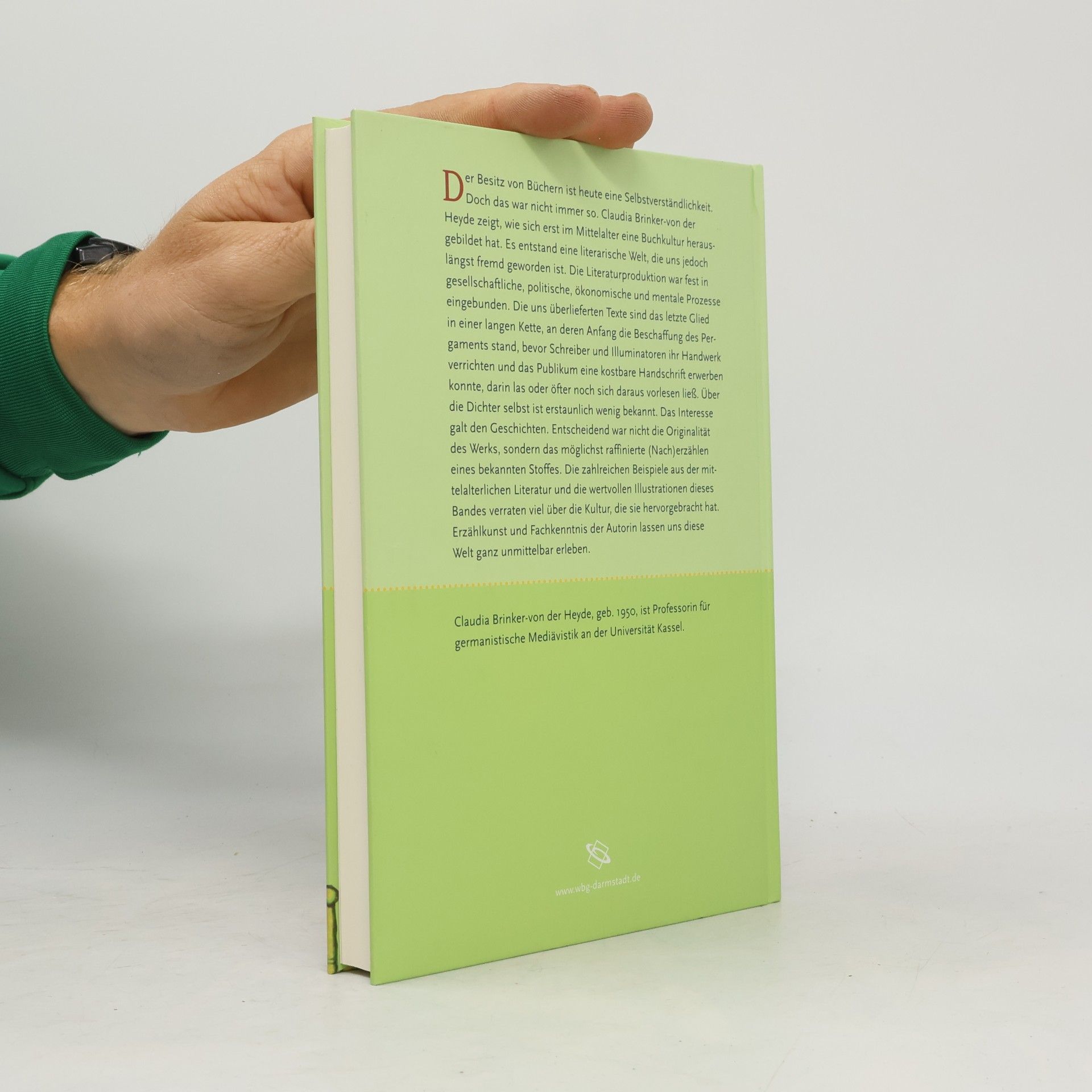 Claudia Brinker von der Heyde Die literarische Welt des Mittelalters