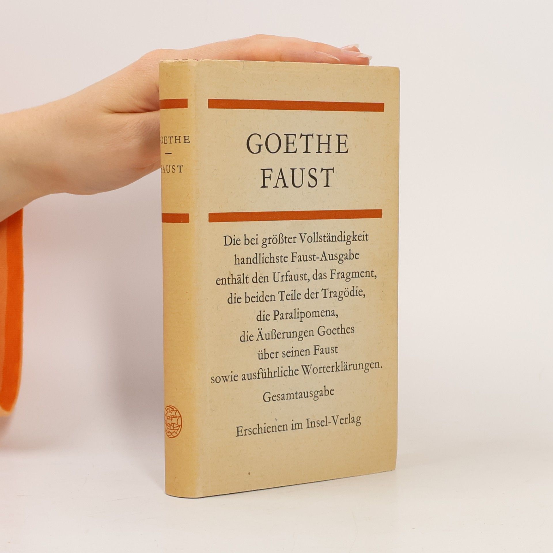 Johann Wolfgang von Goethe Goethe. Faust