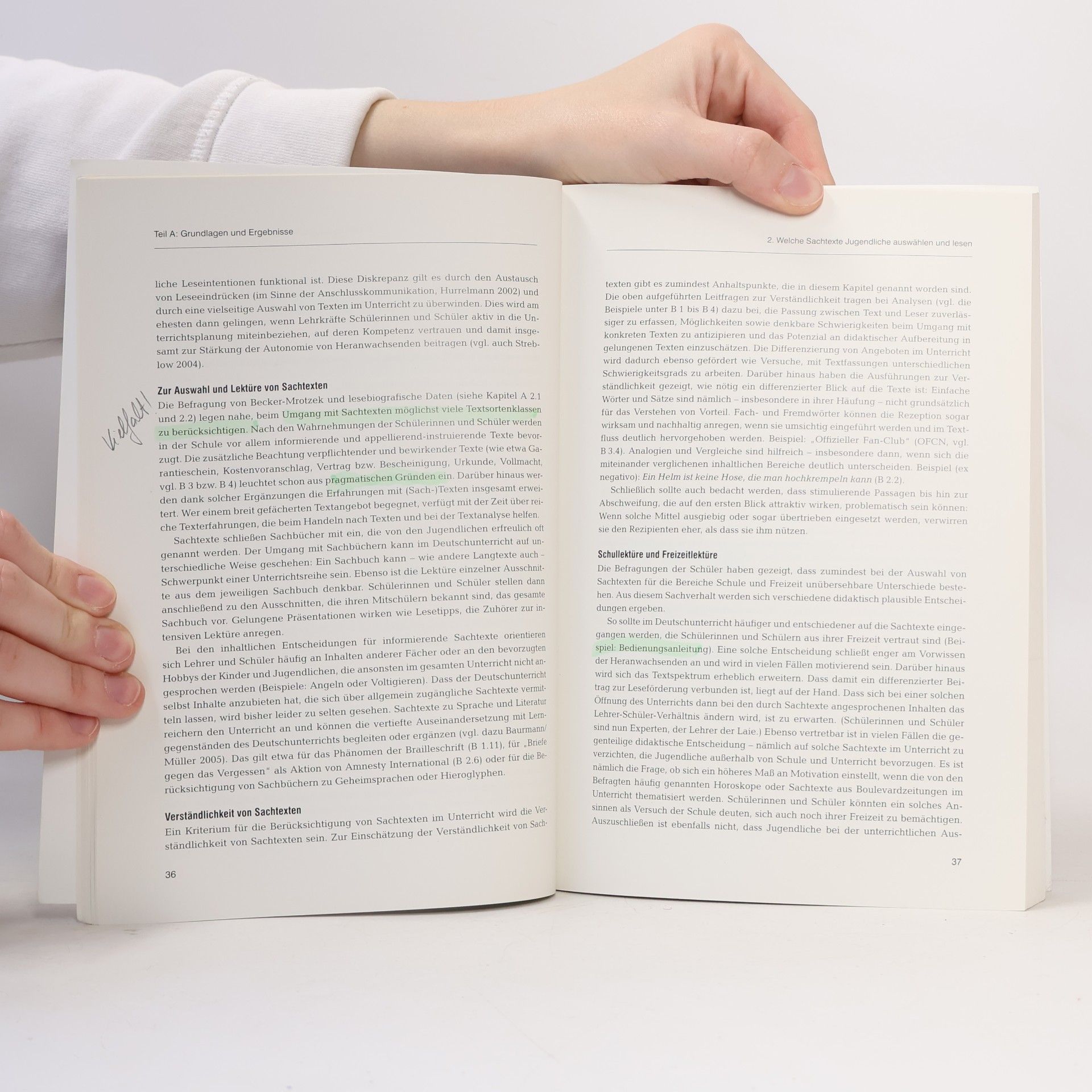 Jürgen Baurmann Sachtexte lesen und verstehen