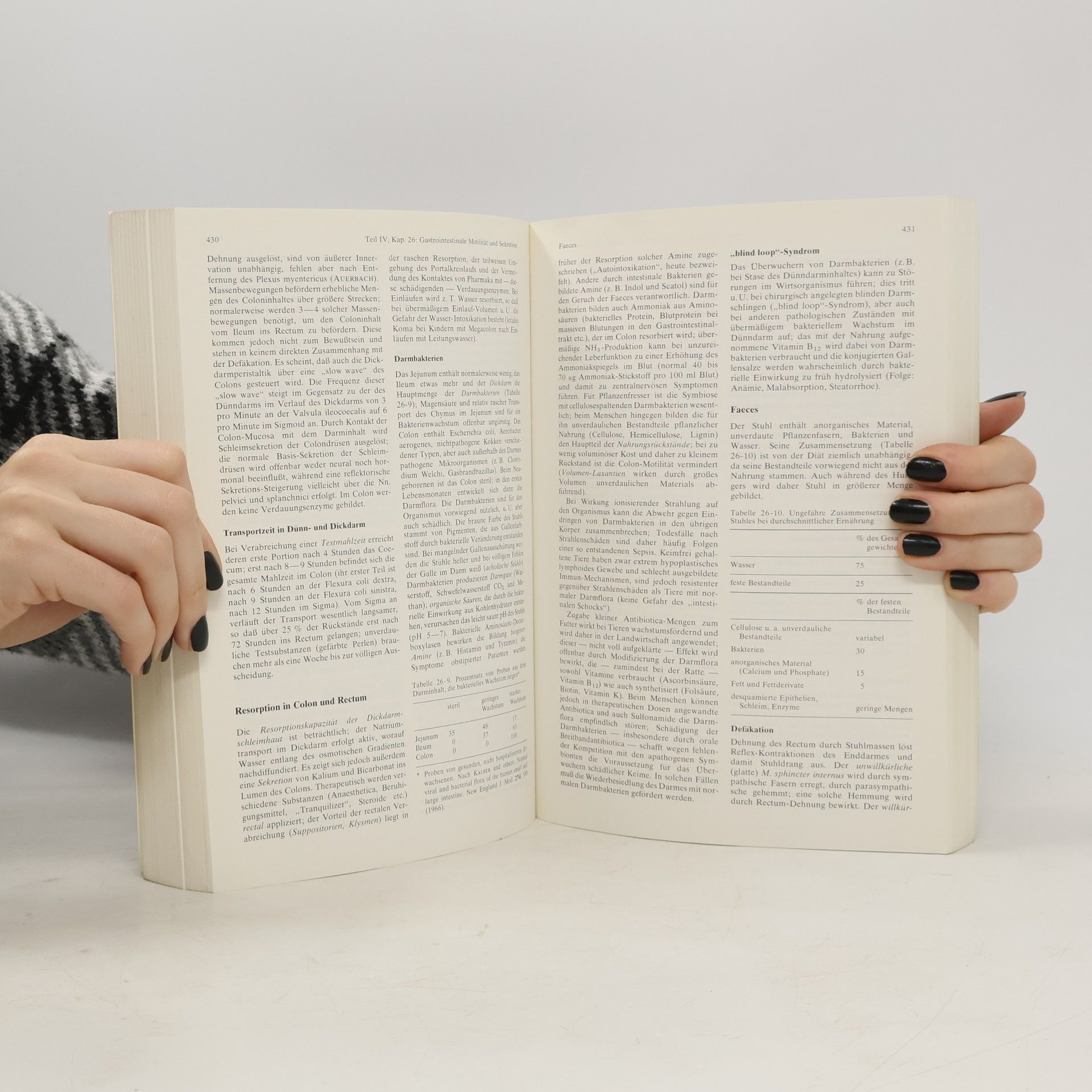 William Francis Ganong Jr. Lehrbuch der medizinischen Physiologie