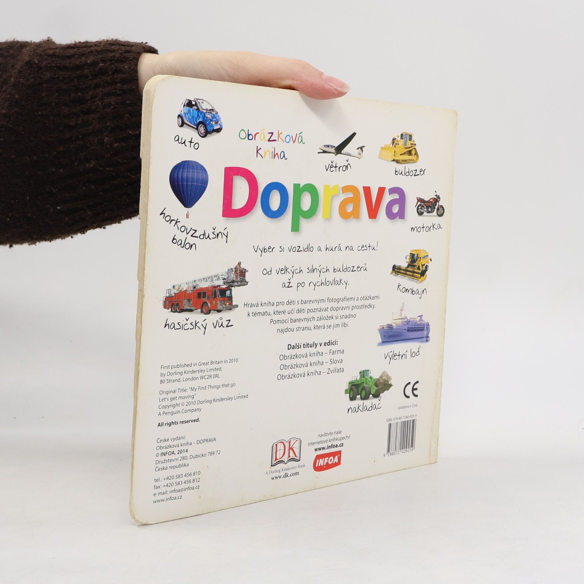 Autorenkollektiv Obrázková kniha: Doprava