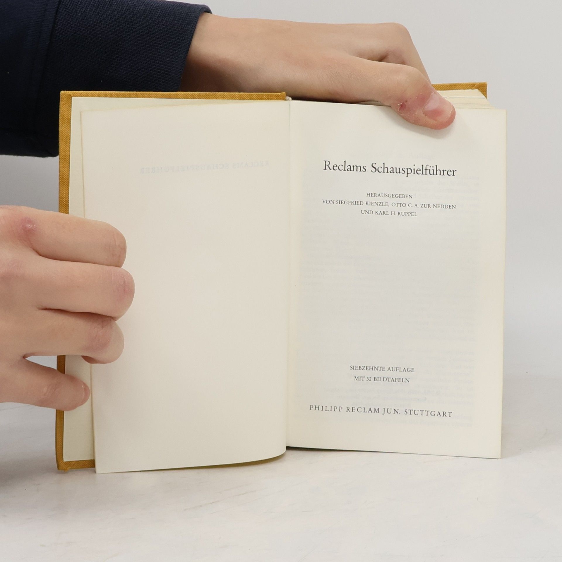 Autores varios Reclams Schauspielführer