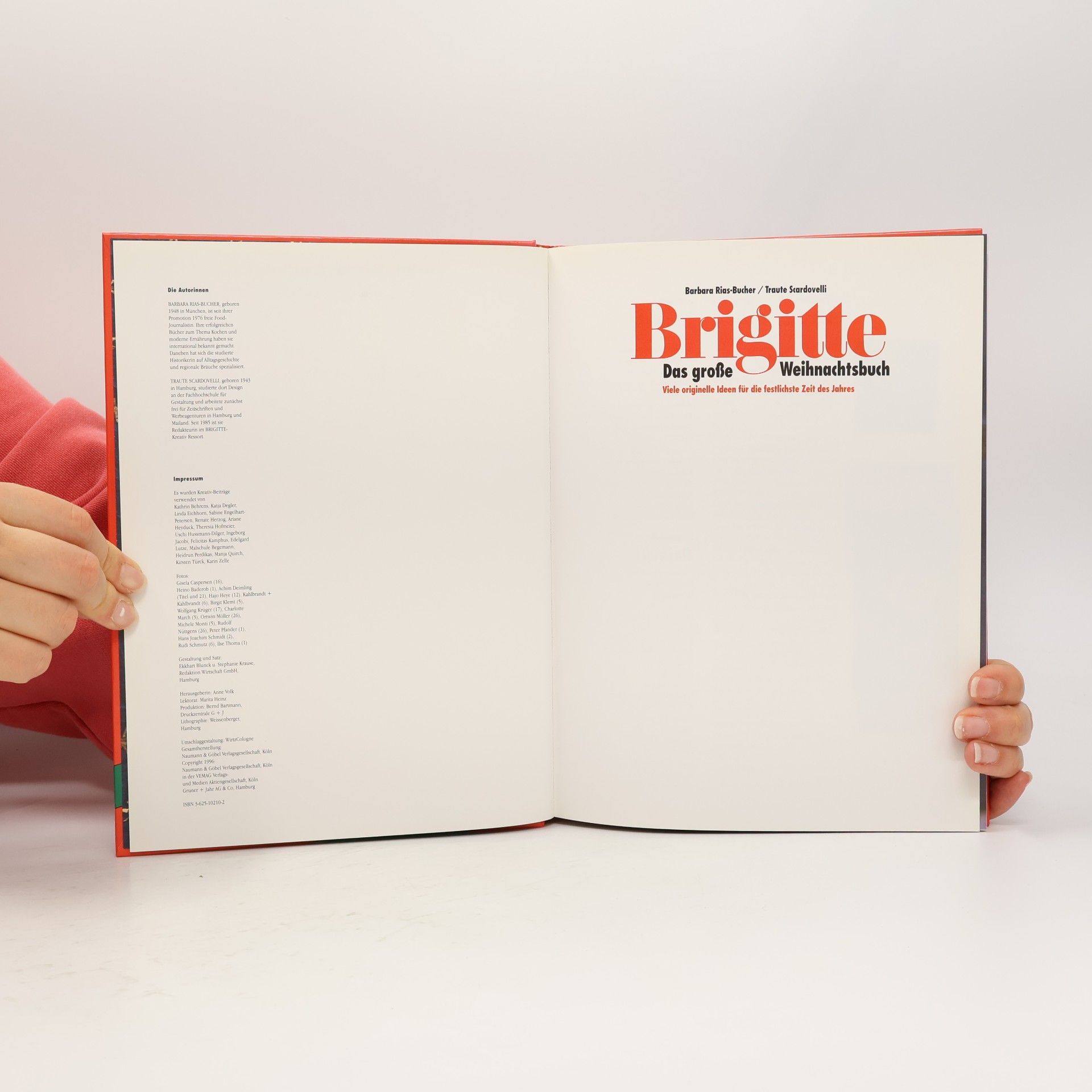 Barbara Bucher Rias Brigitte, Das große Weihnachtsbuch