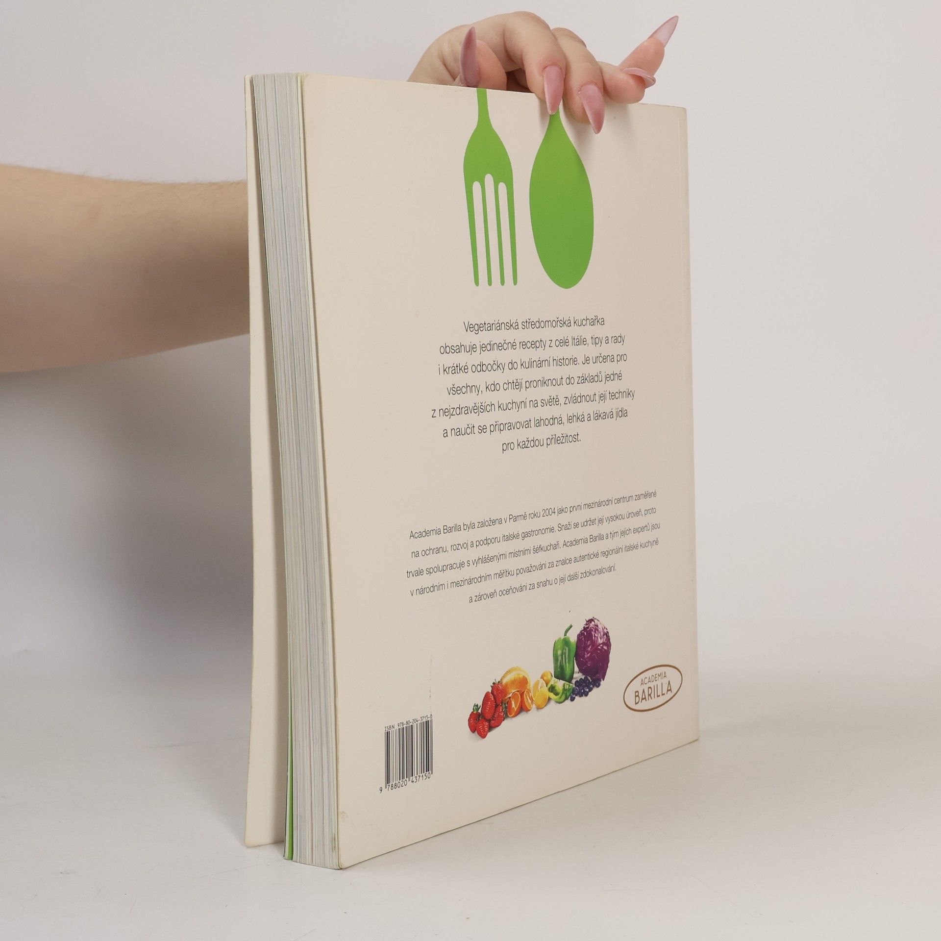 Lorena Carrara Vegetariánská středomořská kuchařka