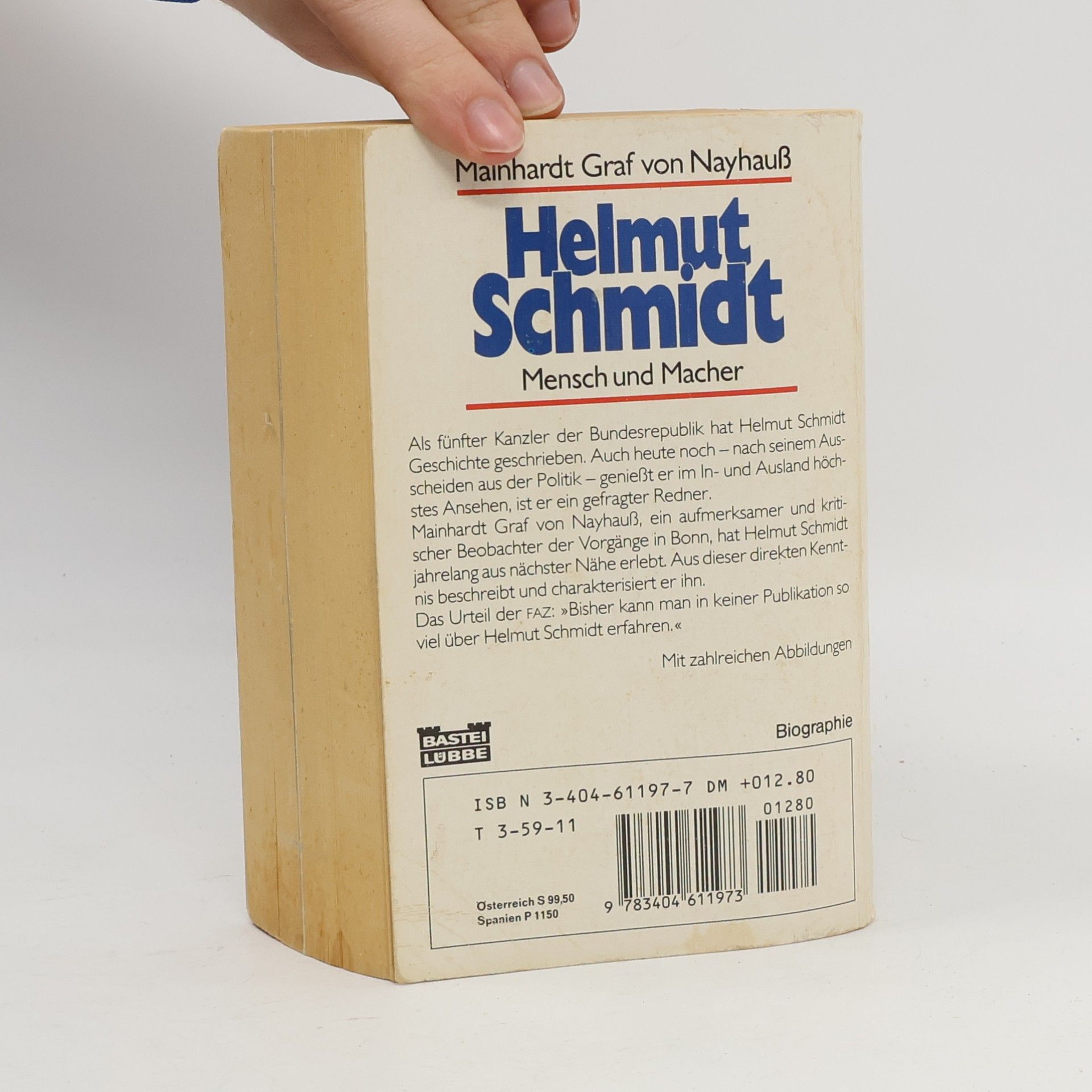 Mainhardt Nayhauß Helmut Schmidt