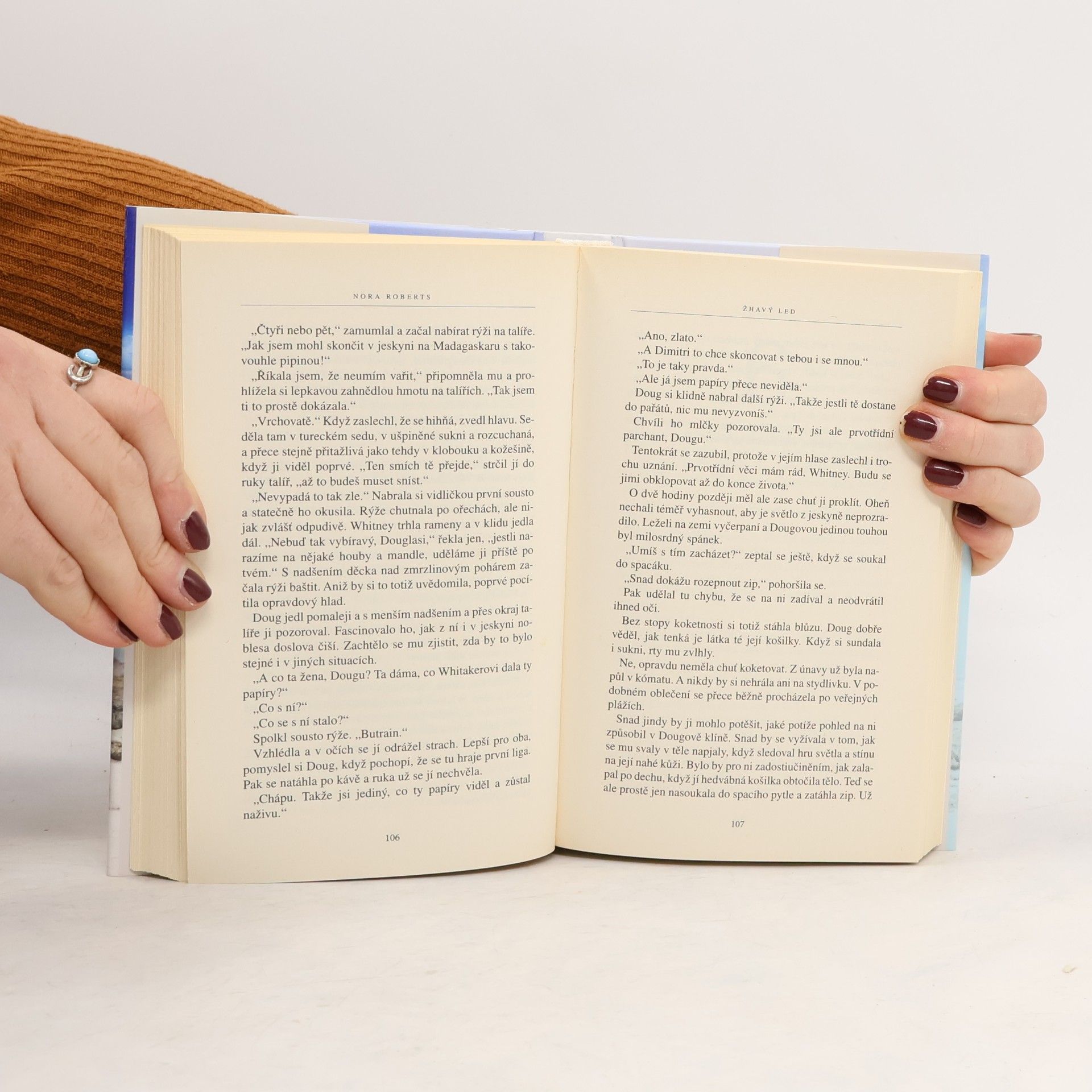 Nora Roberts Žhavý led