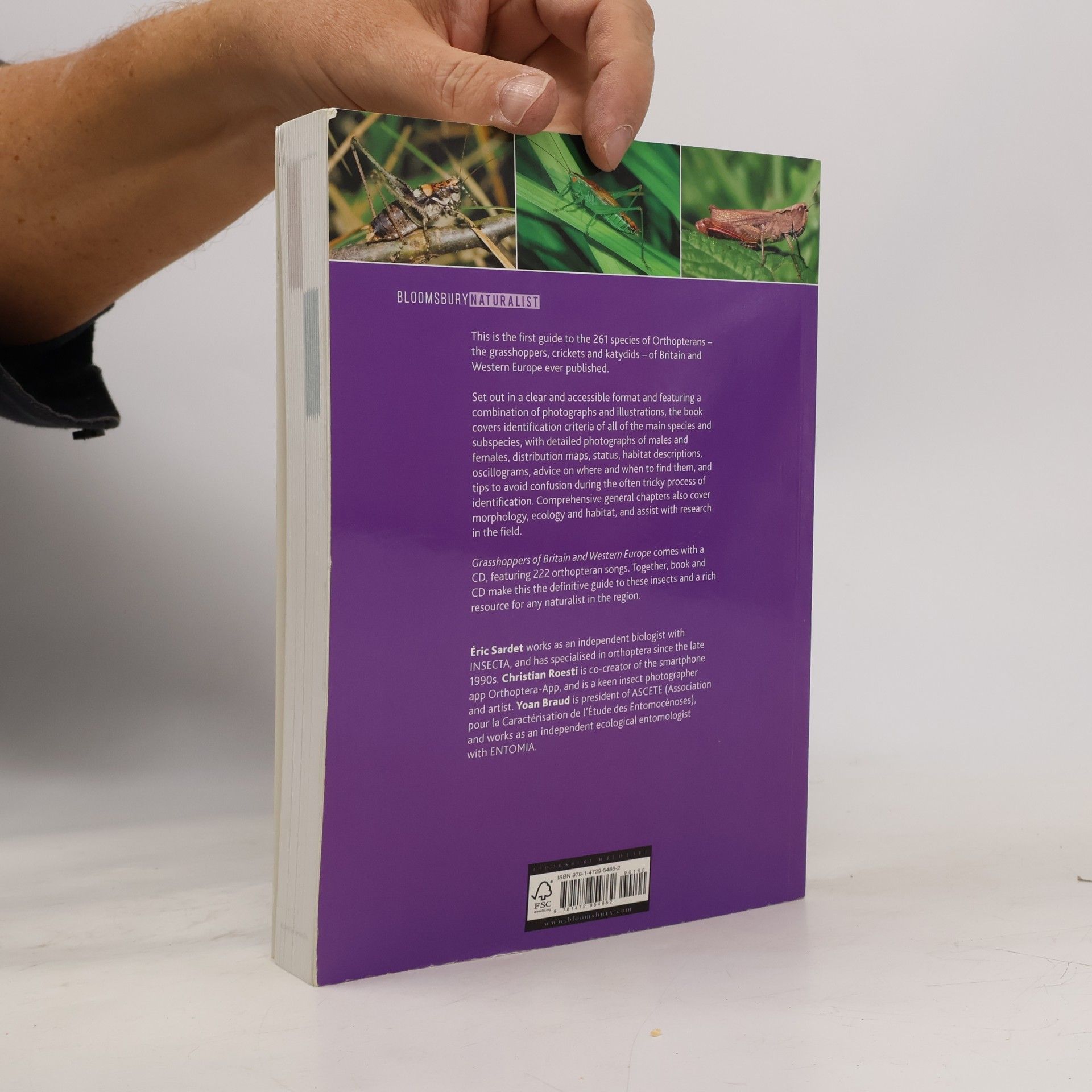 Éric Sardet Bloomsbury Naturalist: Grasshoppers of Britain and Western Europe