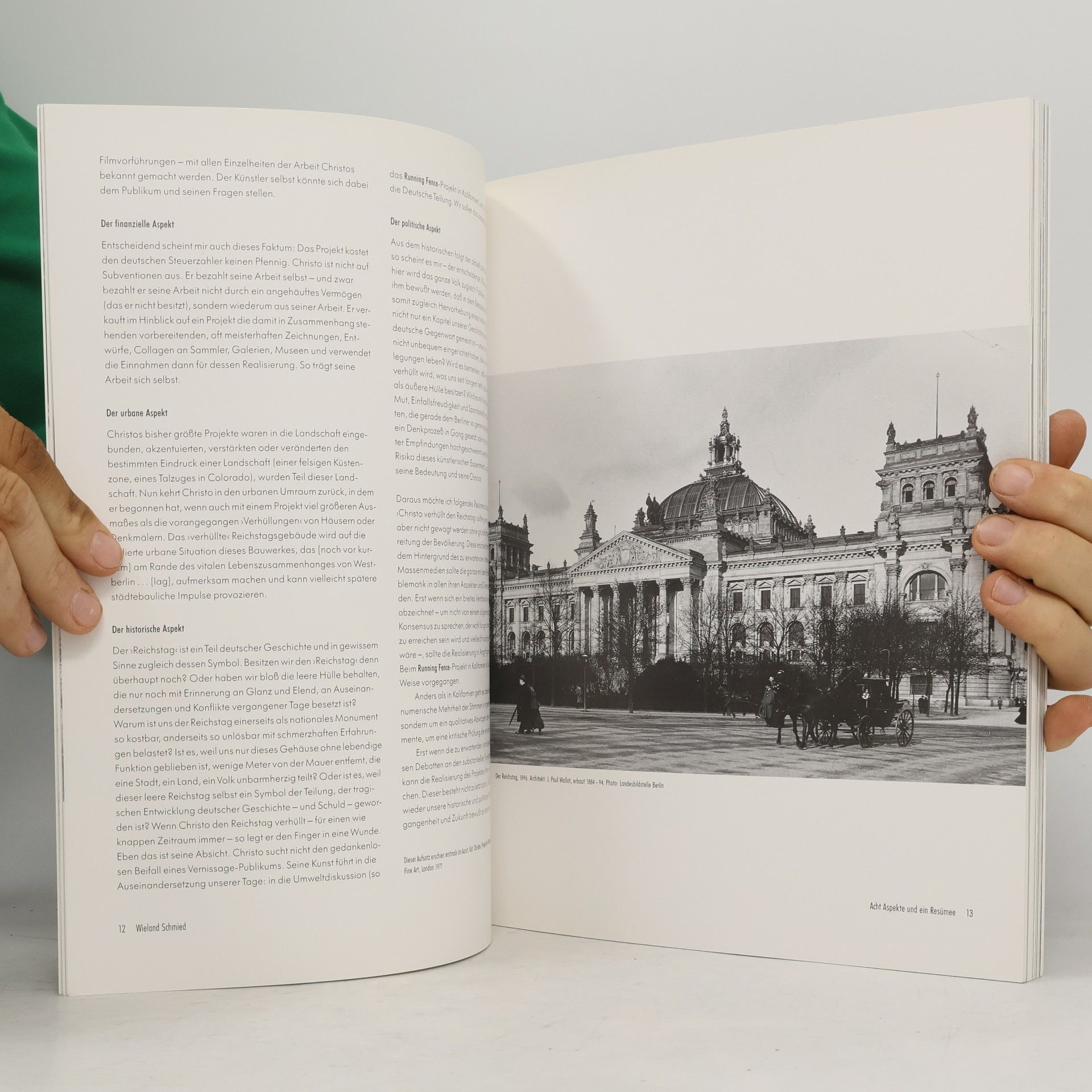 Jacob Baal Teshuva Christo, Der Reichstag und urbane Projekte