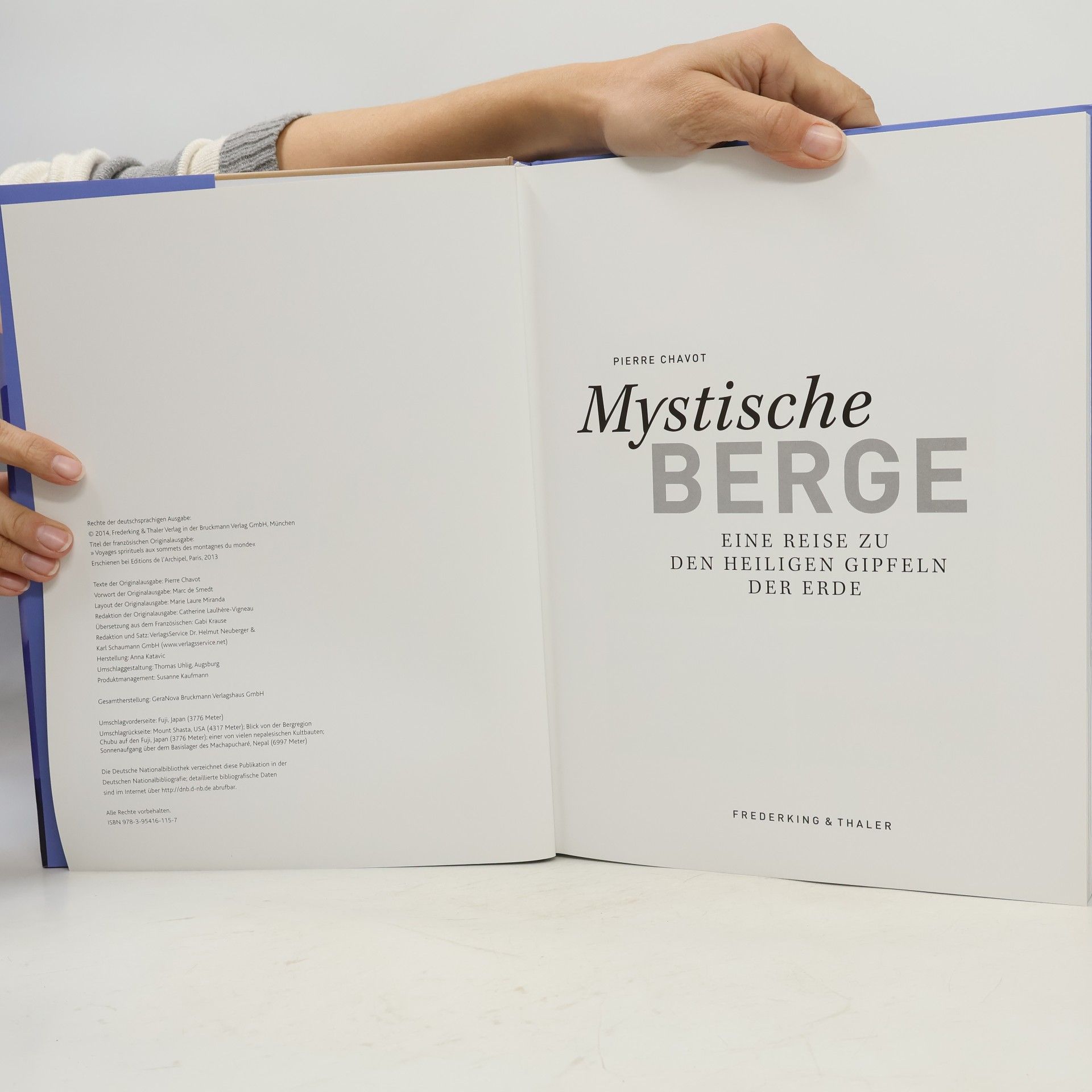 Pierre Chavot Mystische Berge