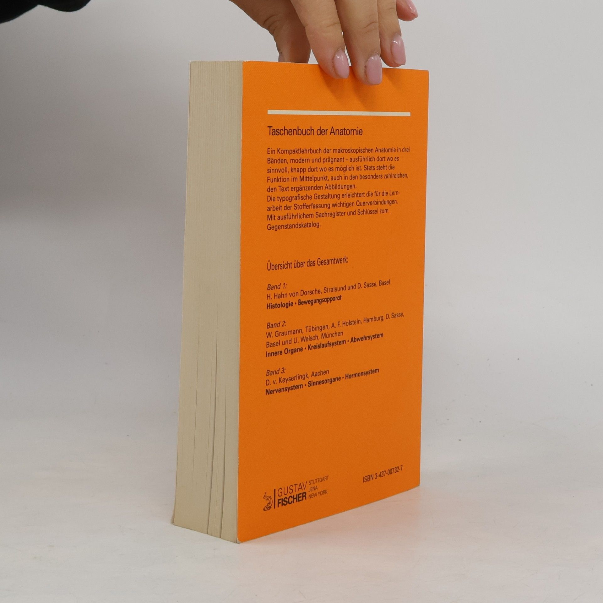 Walther Graumann Taschenbuch der Anatomie