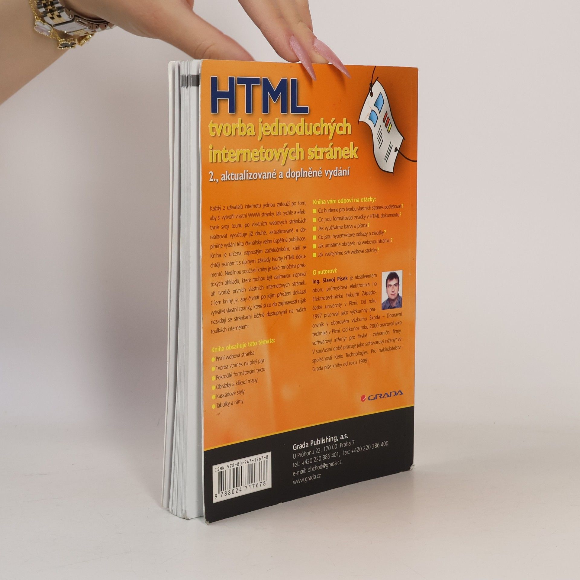 Slavoj Písek HTML. Tvorba jednoduchých internetových stránek
