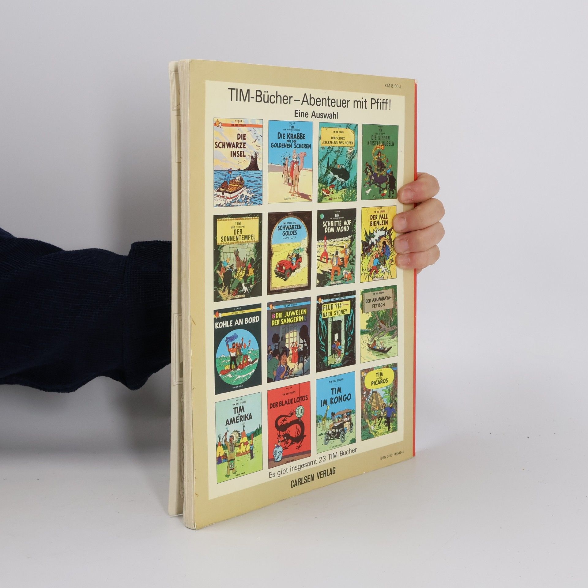 Hergé Tim und Struppi. Der Fall Bienlein