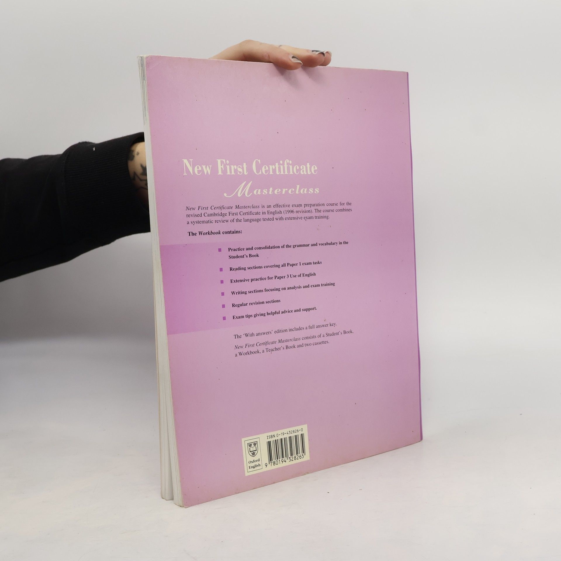 Simon Haines New first certificate masterclass : workbook with answers