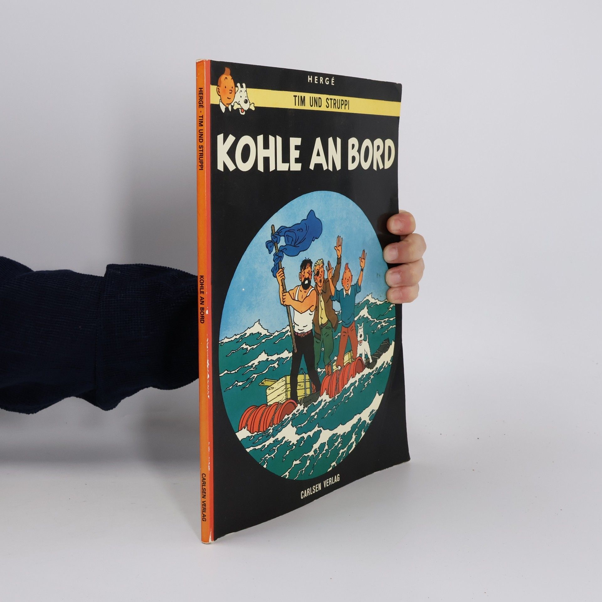 Hergé Kohle an Bord