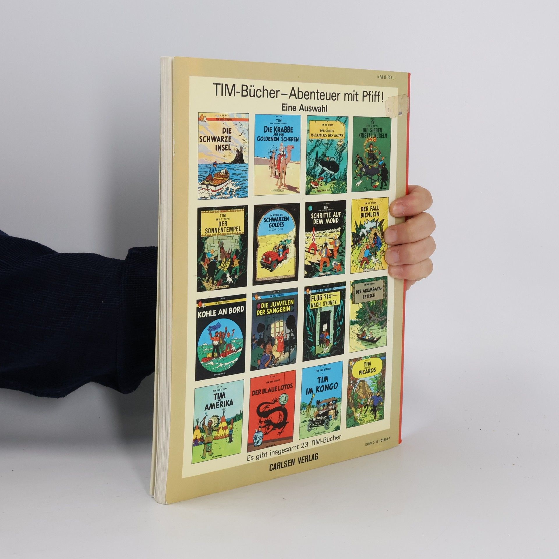 Hergé Tim und Struppi. Die sieben Kristallkugeln