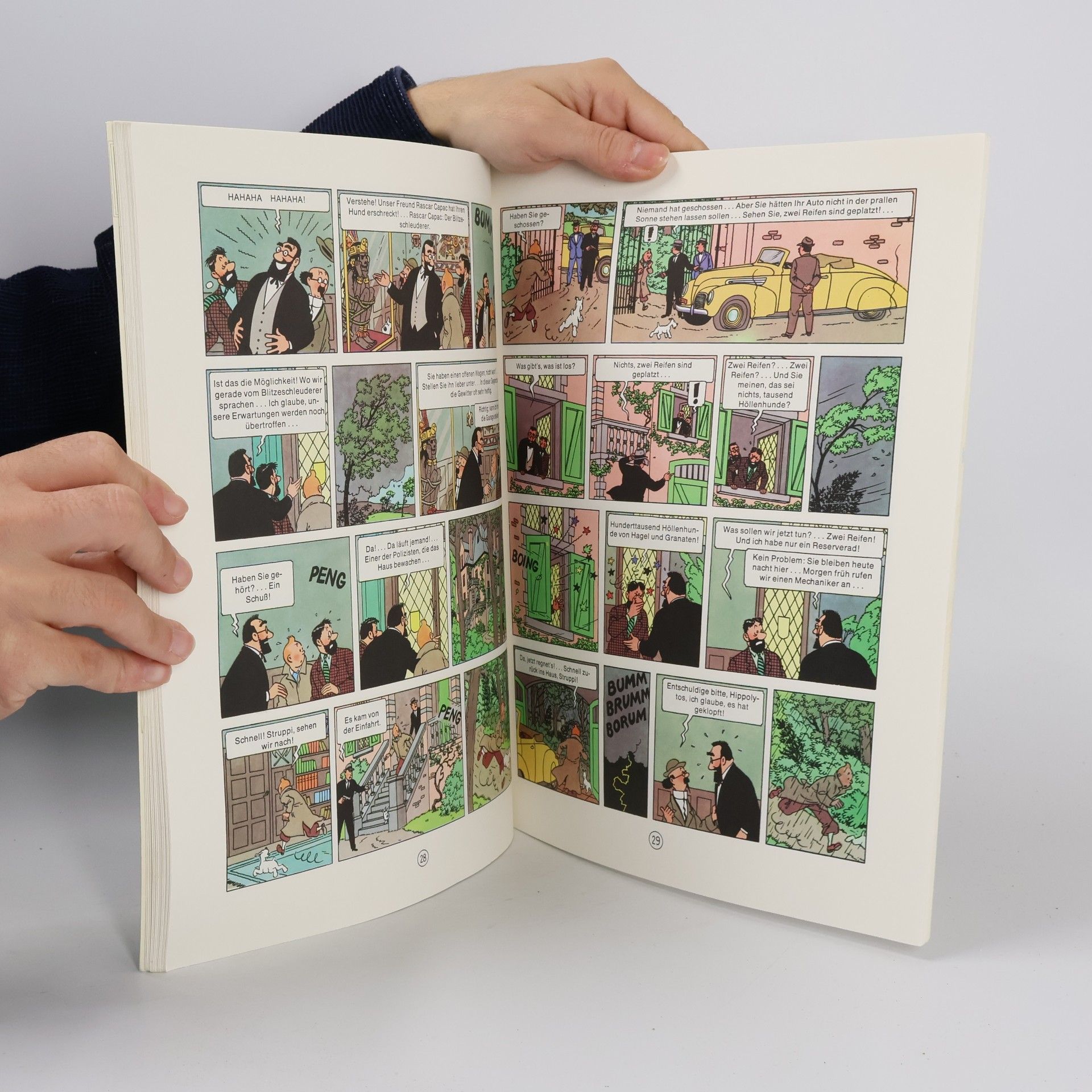 Hergé Tim und Struppi. Die sieben Kristallkugeln