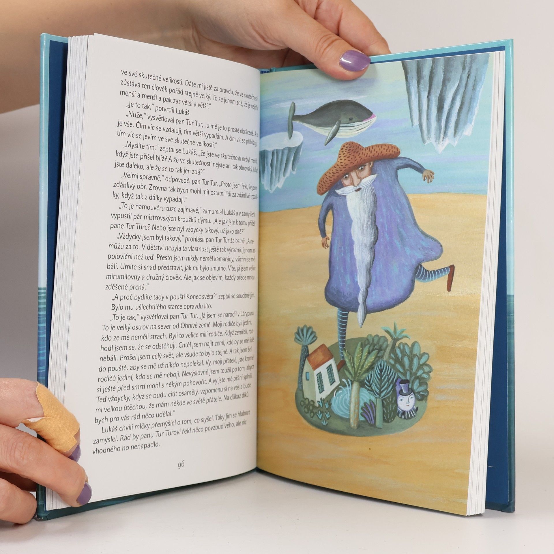 Michael Ende Jim Knoflík, Lukáš a lokomotiva Ema