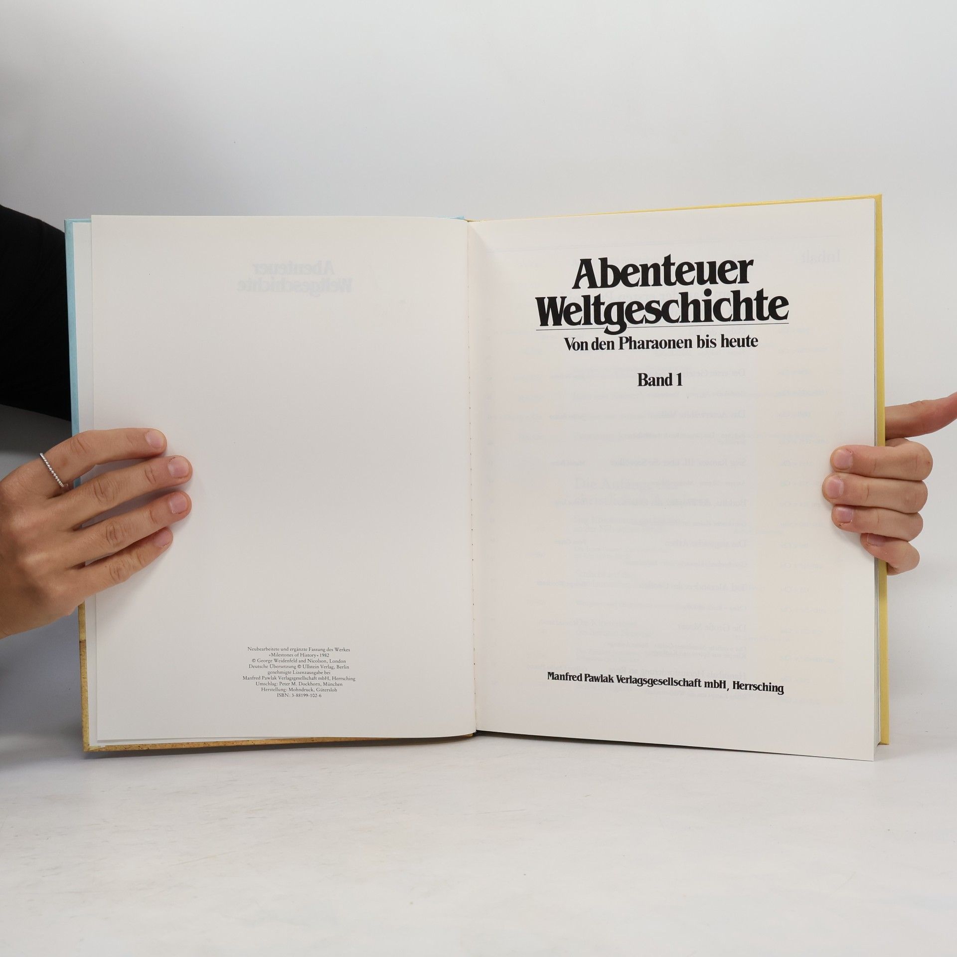 Collectif d'auteurs Abenteuer Weltgeschichte. Von den Pharaonen bis heute. Band 1