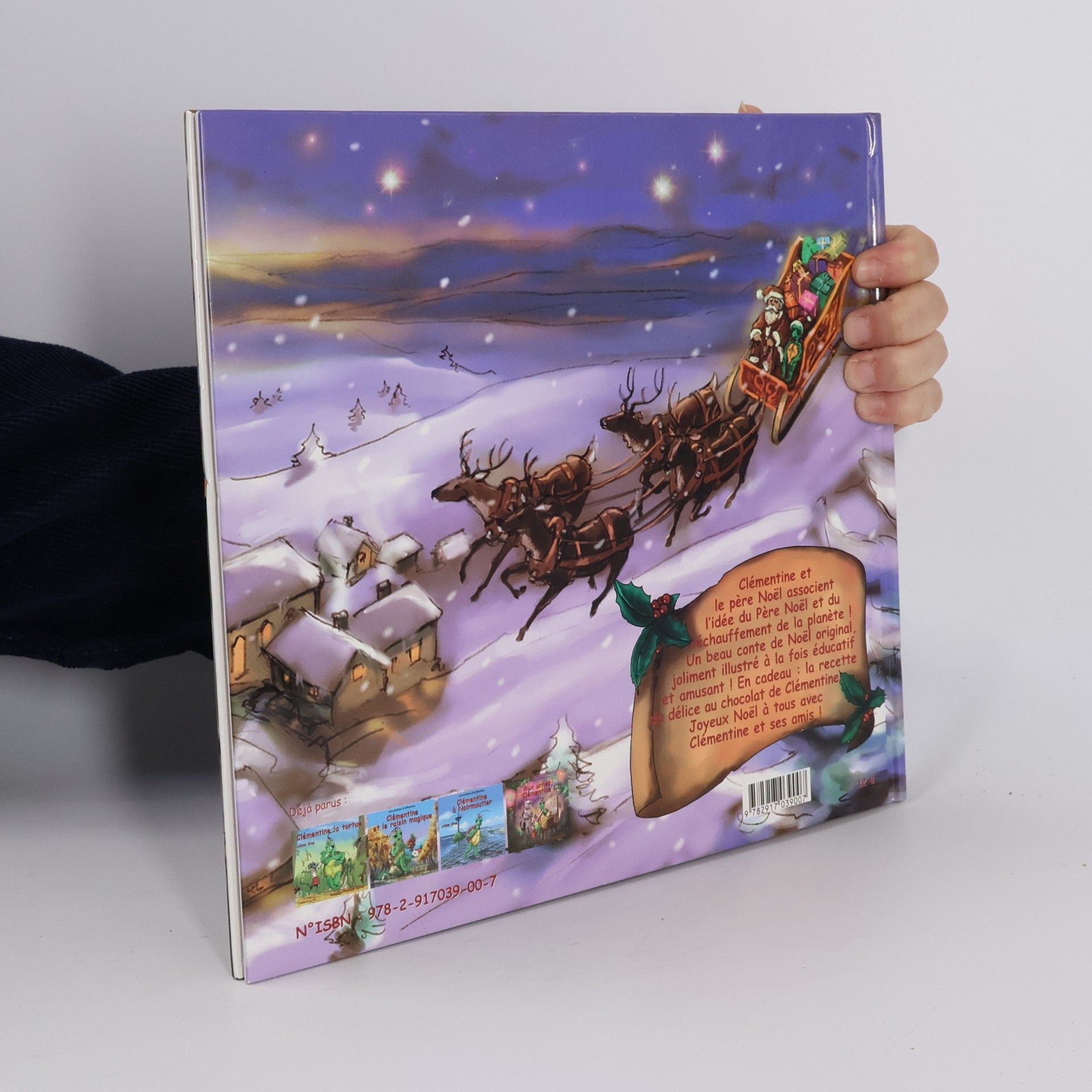 Annaï Cros Clementine et le Pere Noël