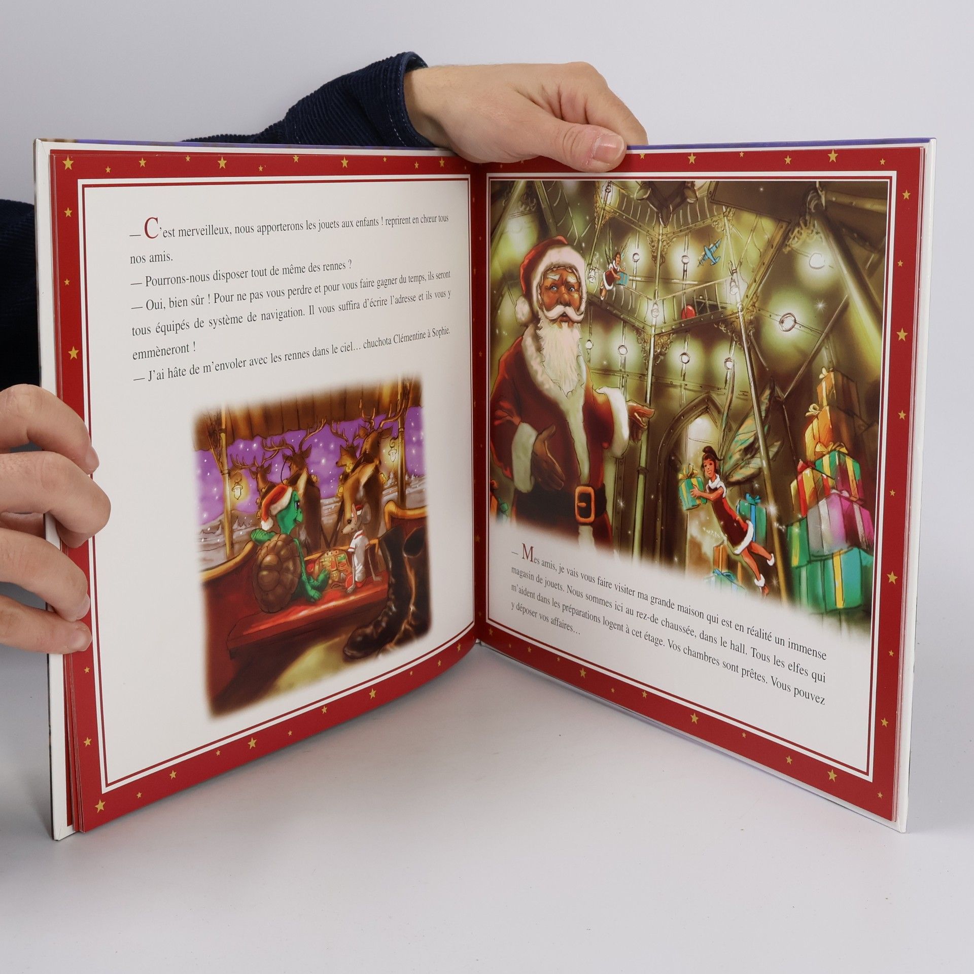 Annaï Cros Clementine et le Pere Noël