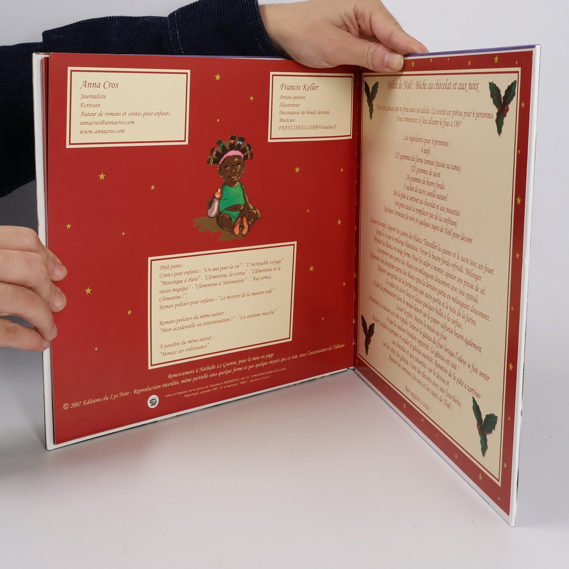 Annaï Cros Clementine et le Pere Noël