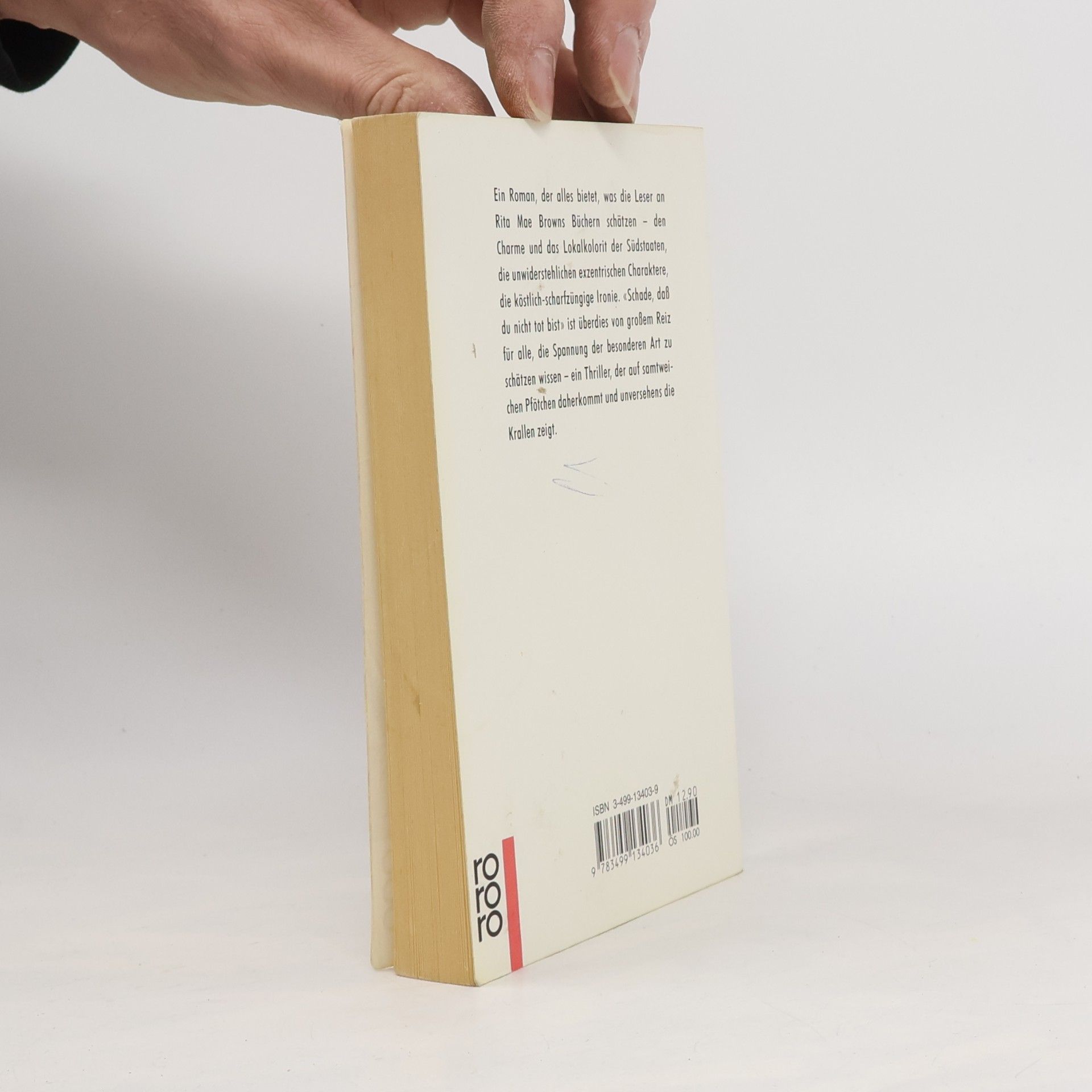 Rita Mae Brown Schade, dass du nicht tot bist