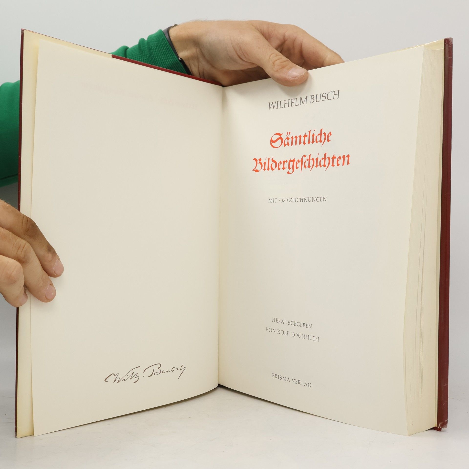 Wilhelm Busch Sämtliche Bildergeschichten
