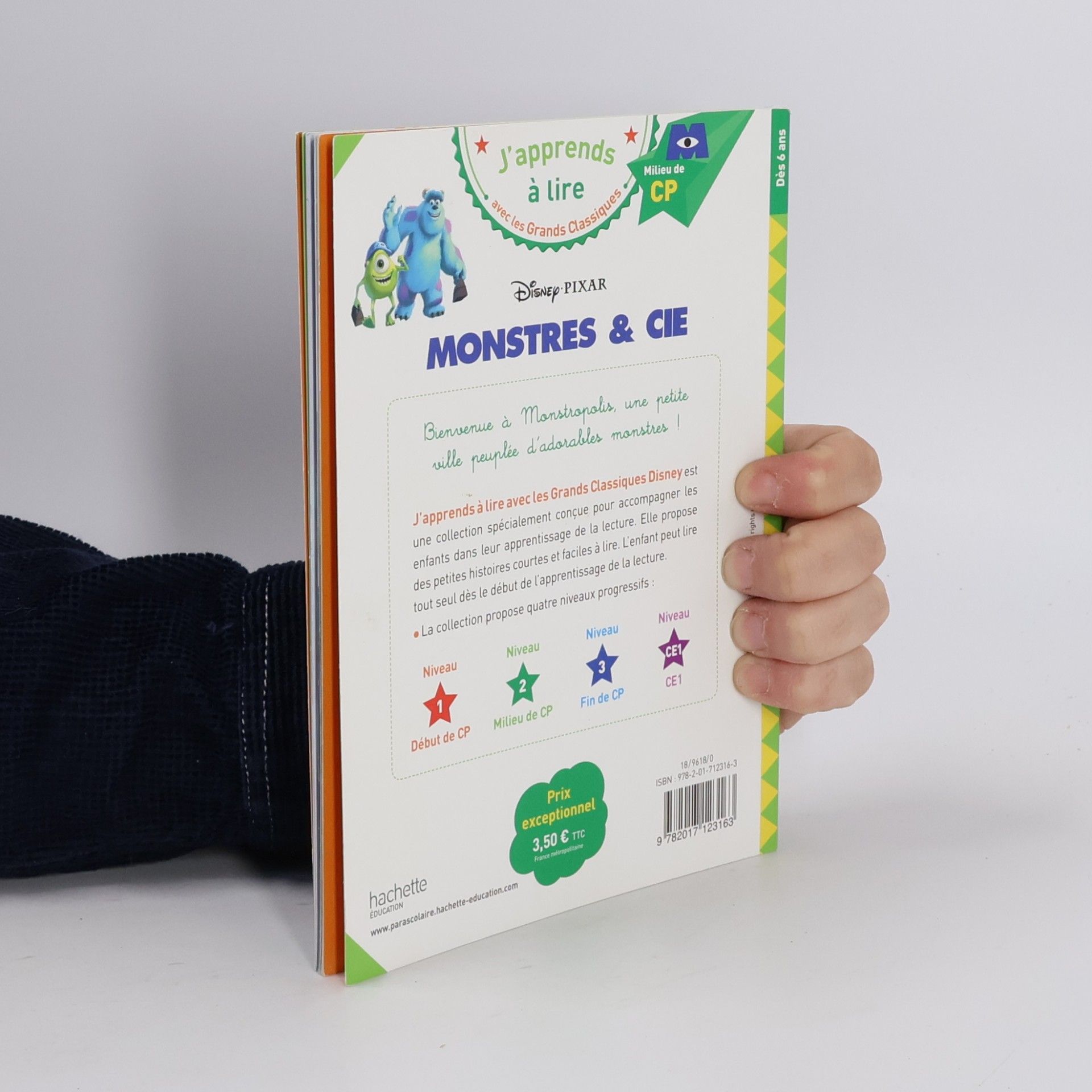 Isabelle Albertin Disney - Monstres et Cie, CP Niveau 2: Milieu de CP, niveau 2