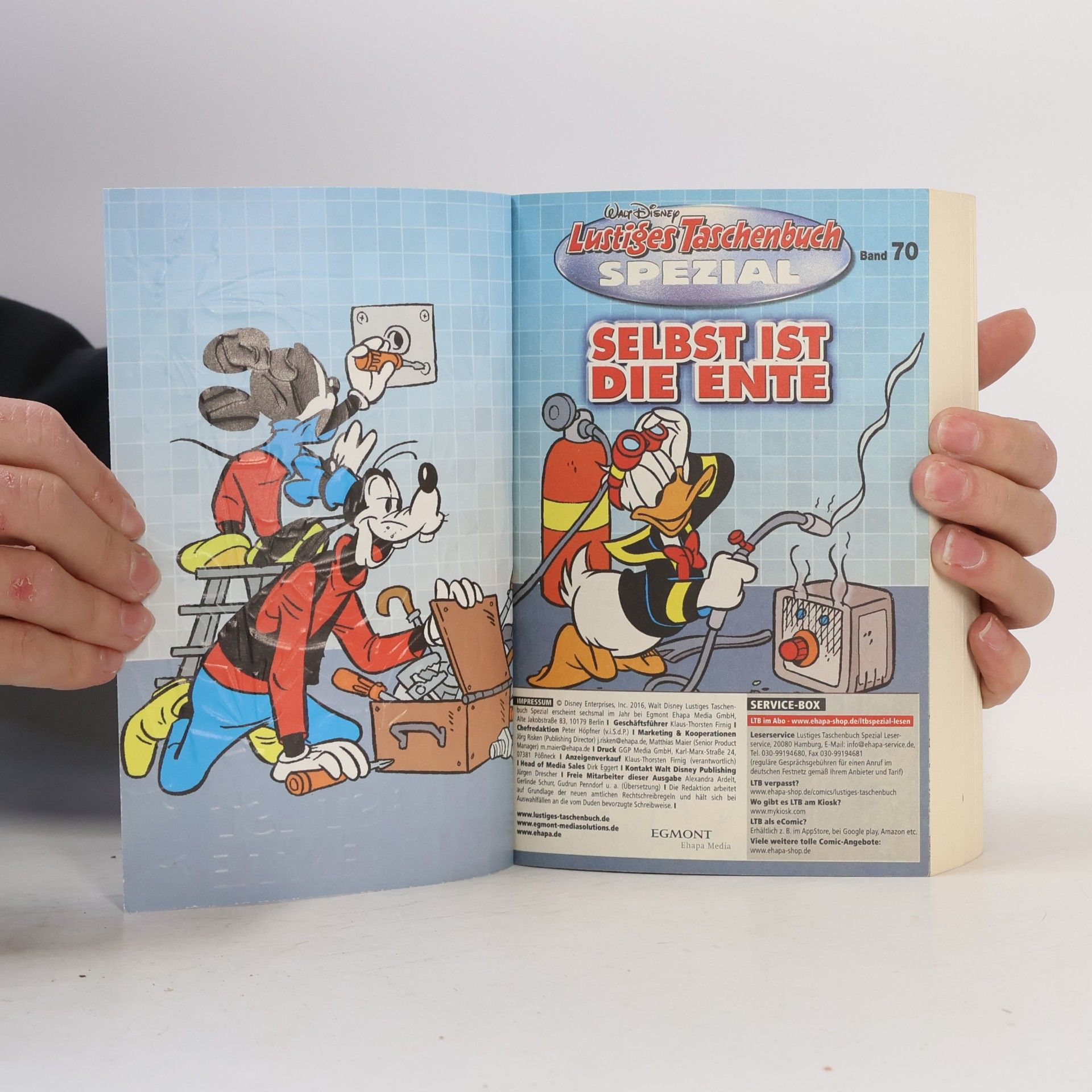 Walt Disney Lustiges Taschenbuch Spezial 70. Selbst ist die Ente