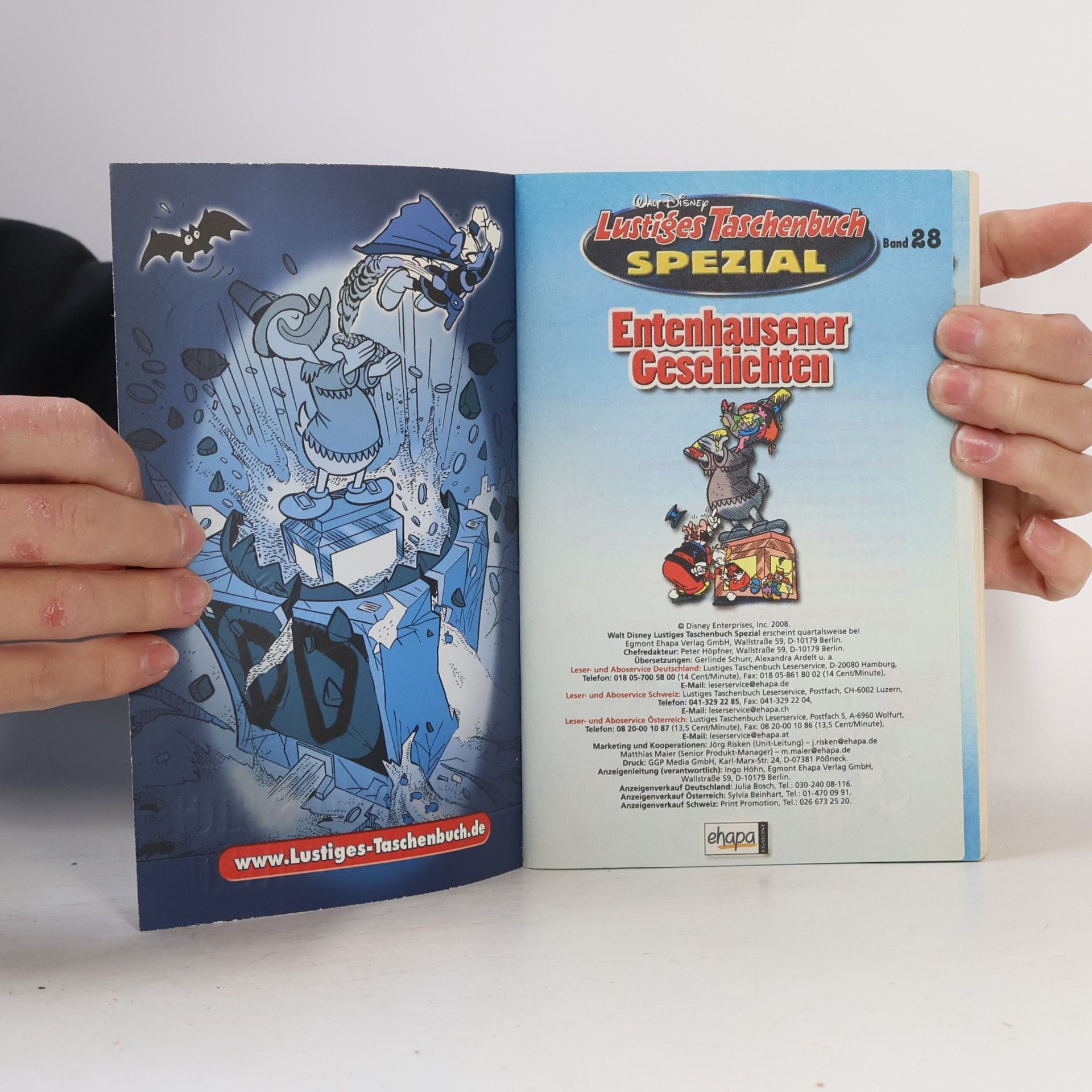 Walt Disney Lustiges Taschenbuch Spezial Nr. 28 Entenhausener Geschichten