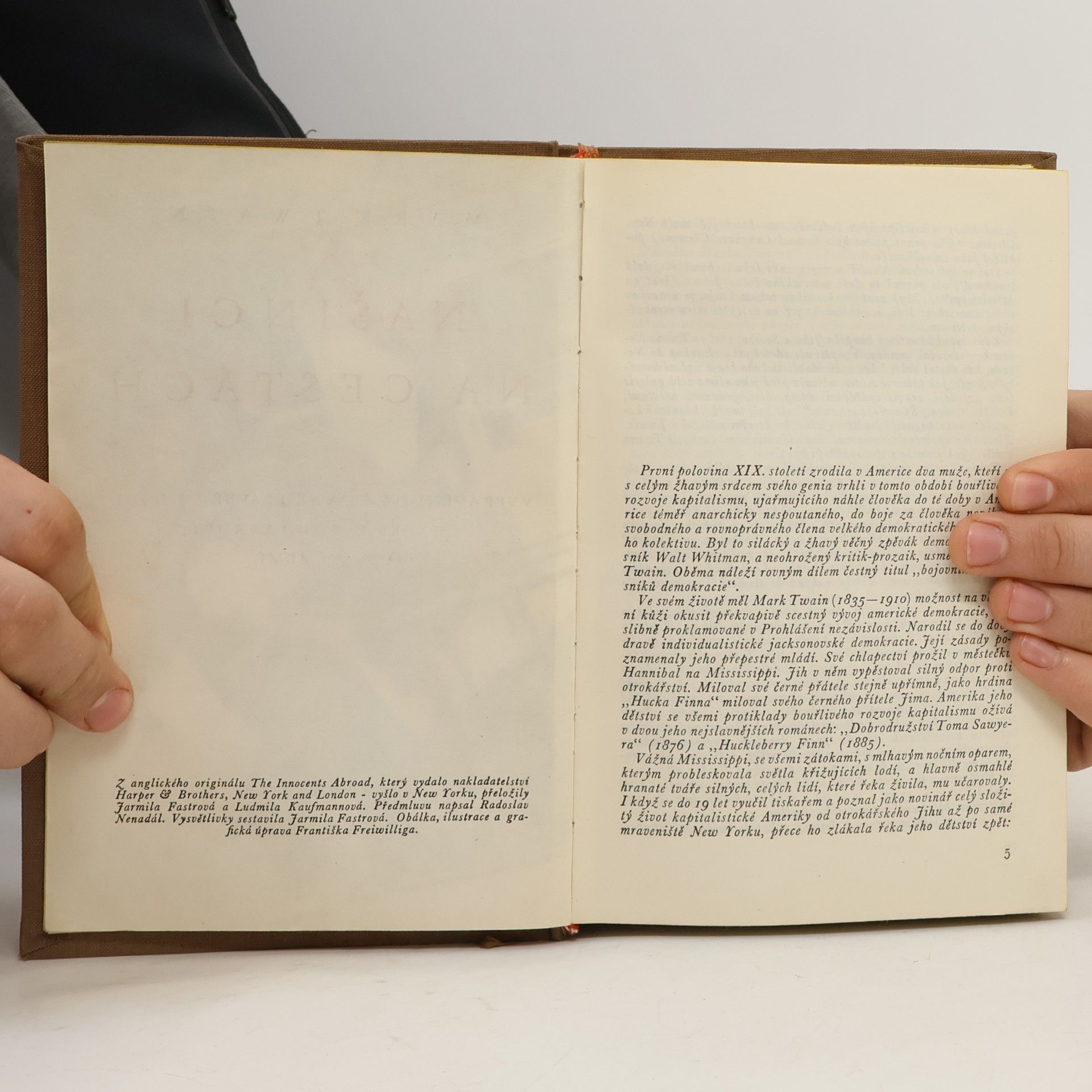 Mark Twain Našinci na cestách
