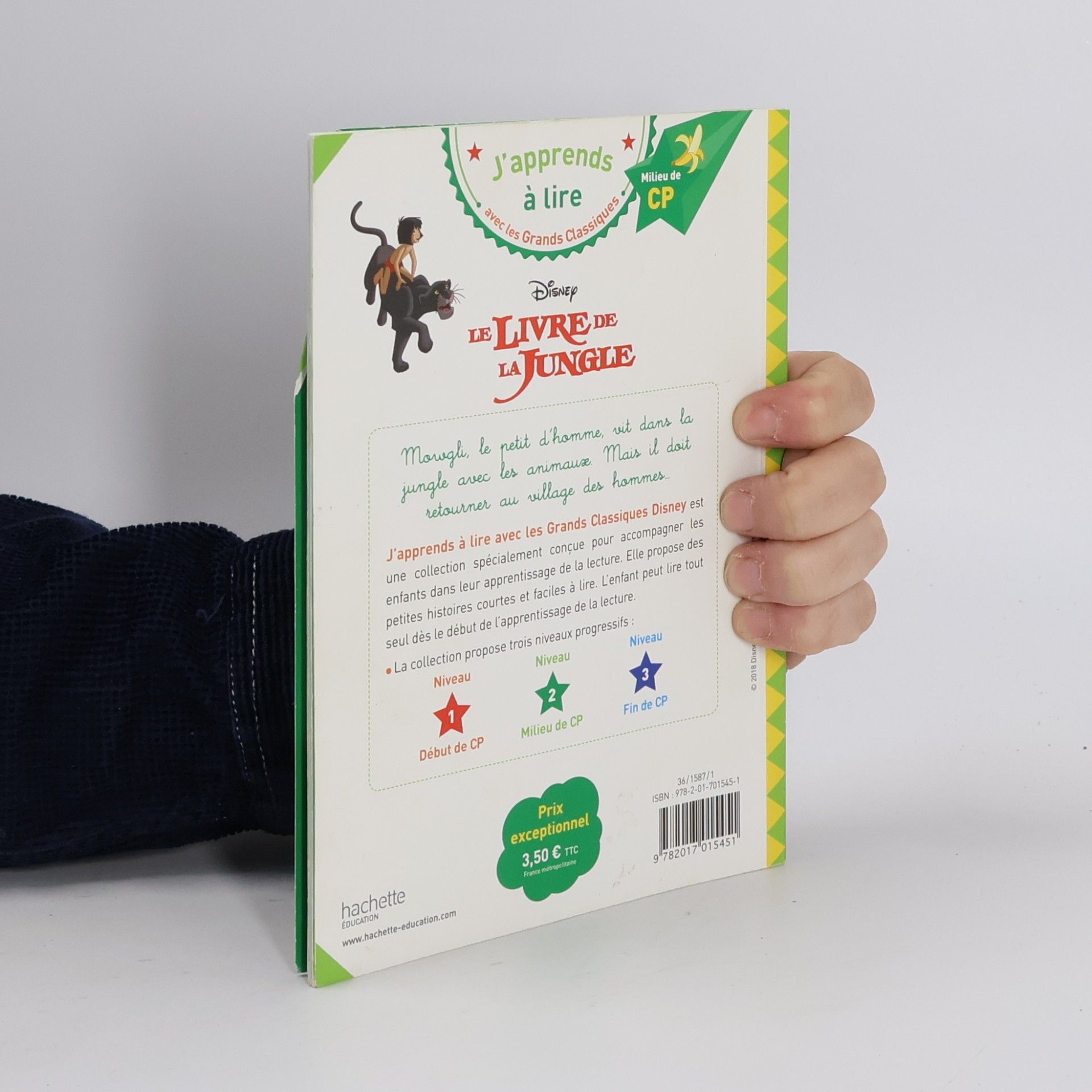 Isabelle Albertin J'apprends à lire avec les Grands Classiques Disney: Le Livre de la Jungle