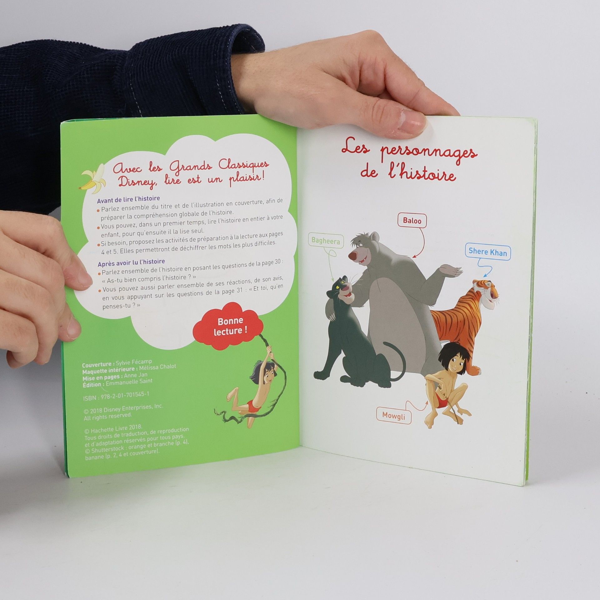 Isabelle Albertin J'apprends à lire avec les Grands Classiques Disney: Le Livre de la Jungle