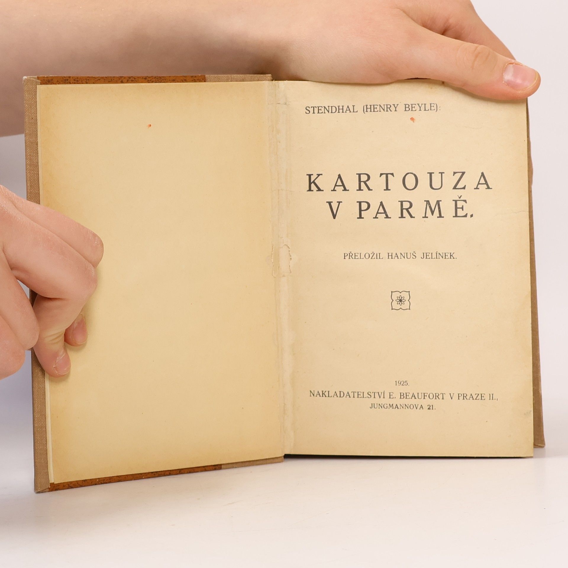 Stendhal Kartouza v Parmě