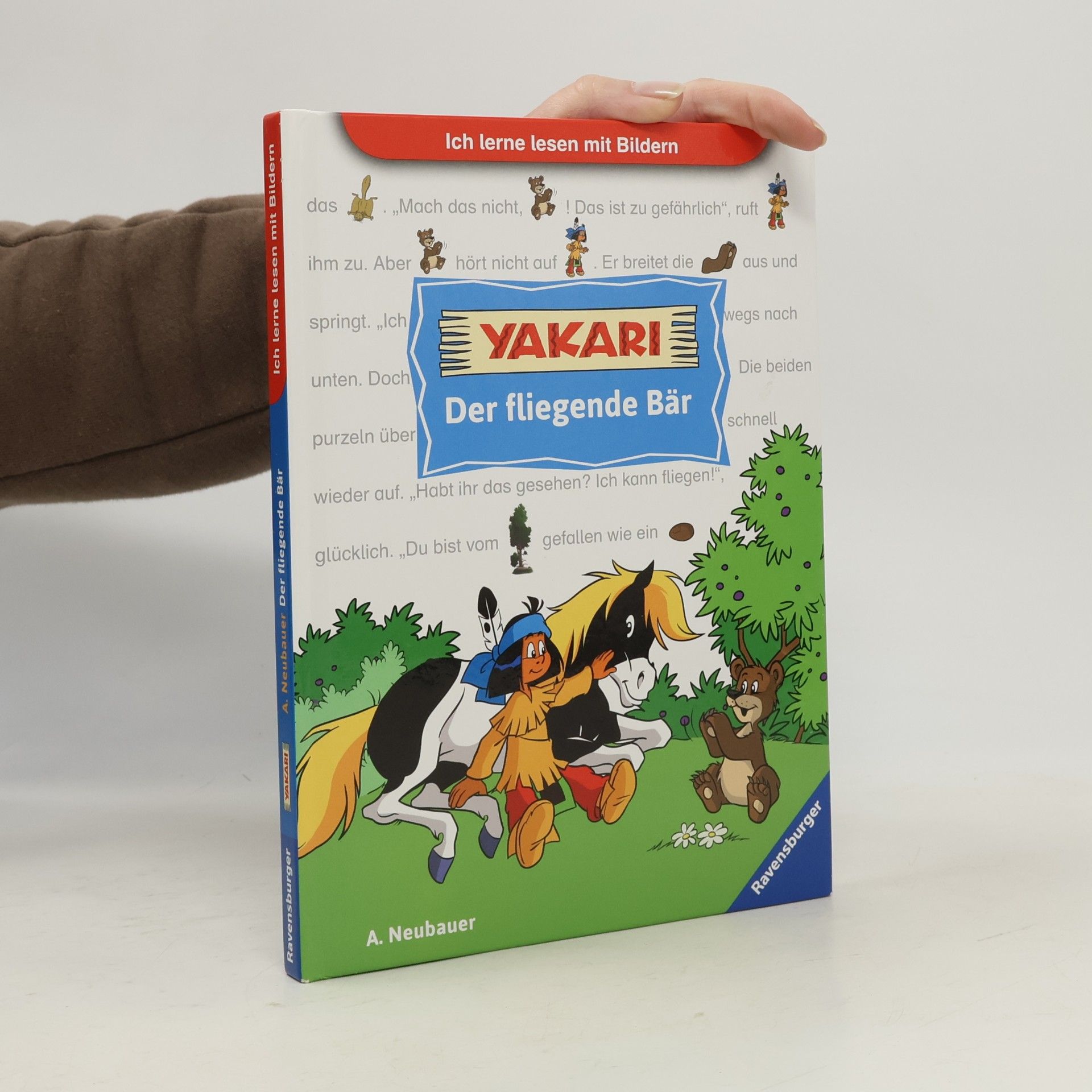 Ich lerne lesen mit Bildern: Yakari Der fliegende Bär