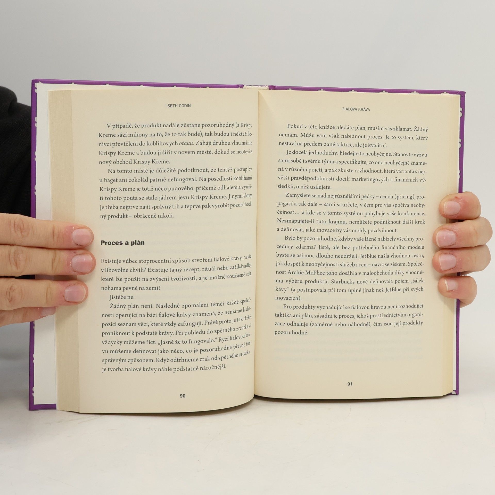Seth Godin Fialová kráva : marketing konečně jinak!