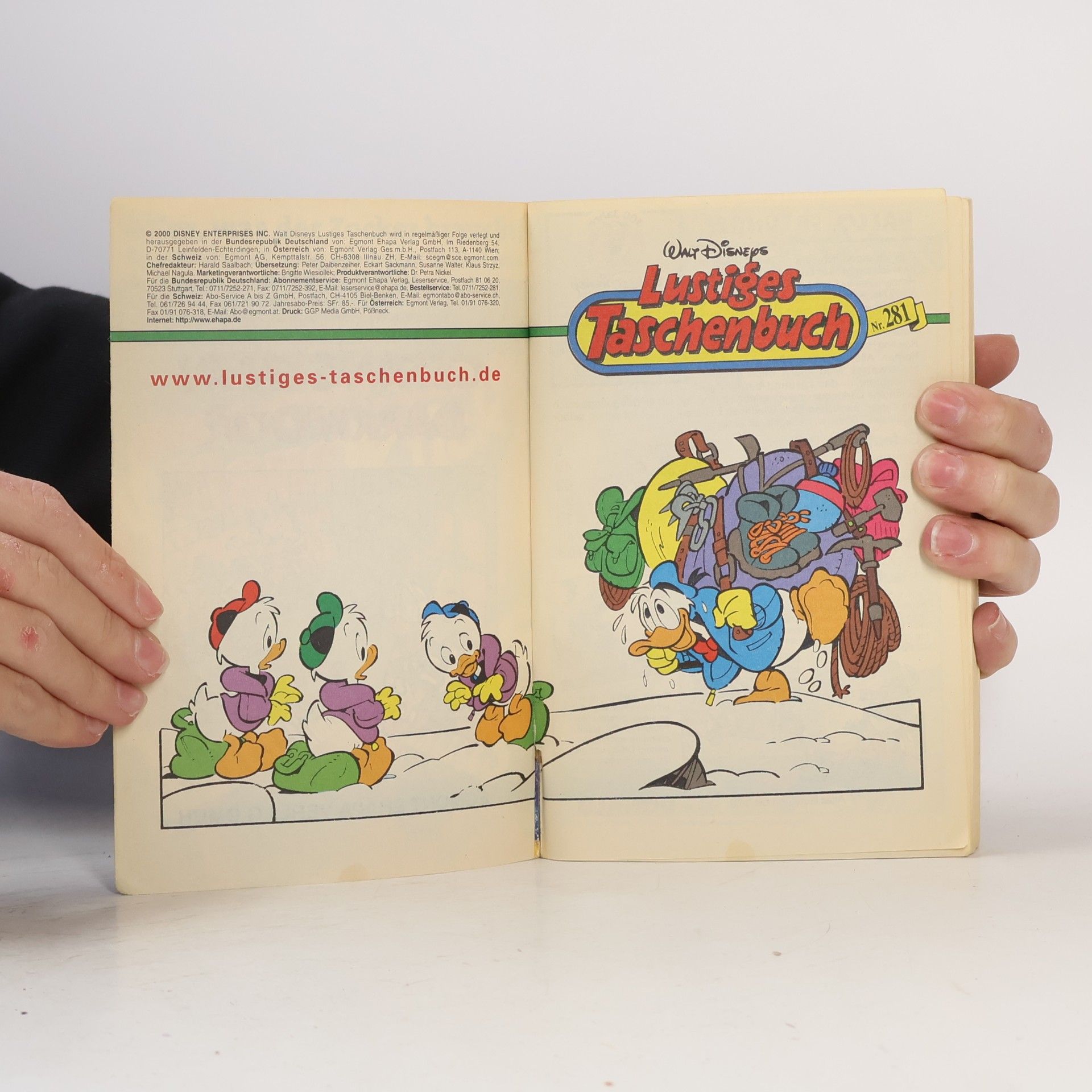 Walt Disney Lustiges Taschenbuch Nr. 281. Gefangen in Darkmoor