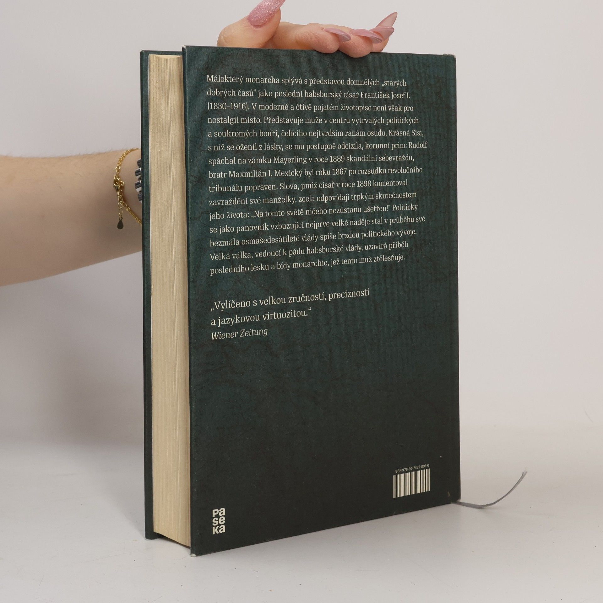 Michaela Vocelka František Josef I. Císař rakouský a král uherský