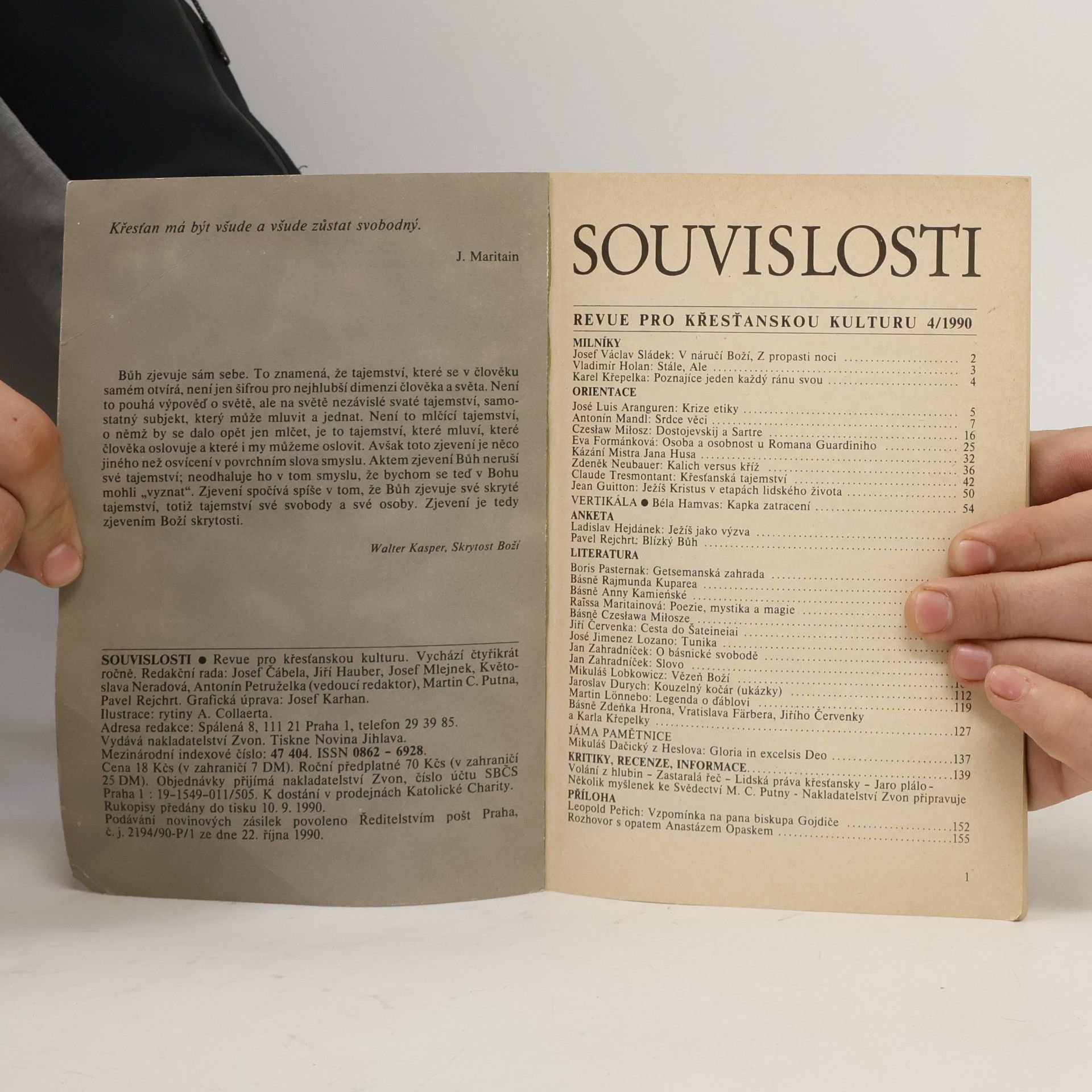 Various authors Souvislosti 4/1990