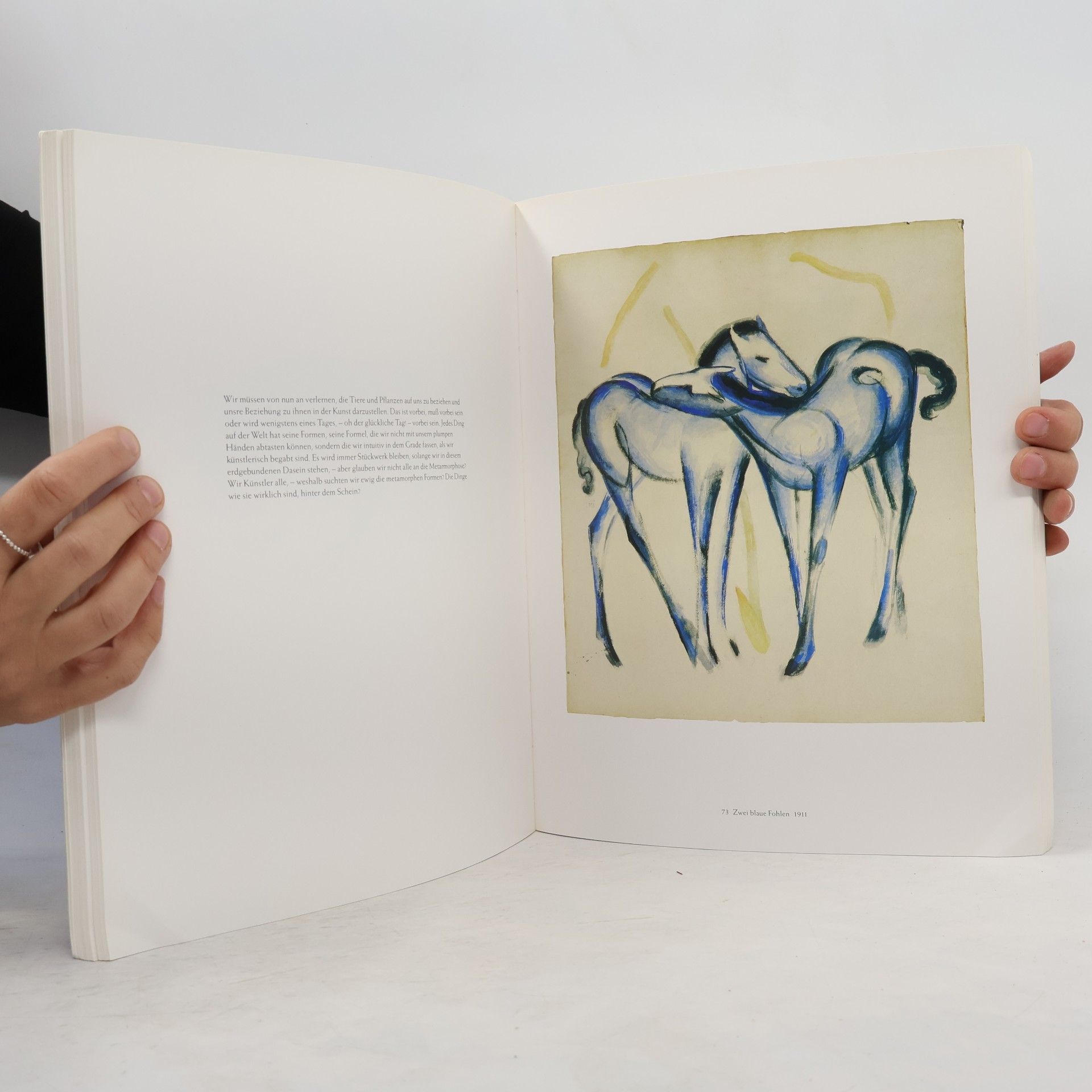 Franz Marc Zeichnungen und Aquarelle