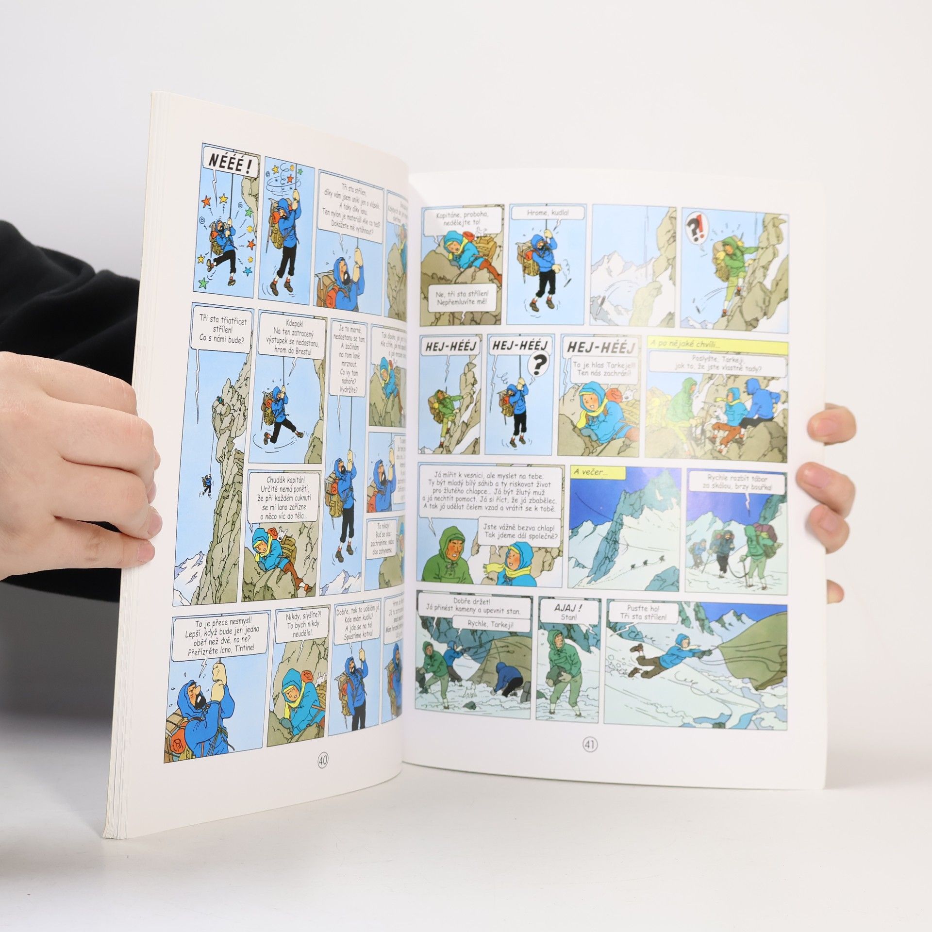Hergé Tintin v Tibetu