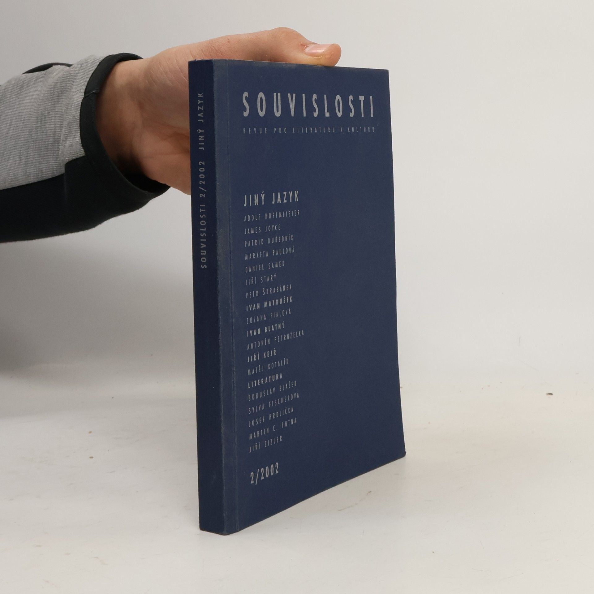 Kolektiv autorů Souvislosti. Revue pro literaturu a kulturu 2/2002