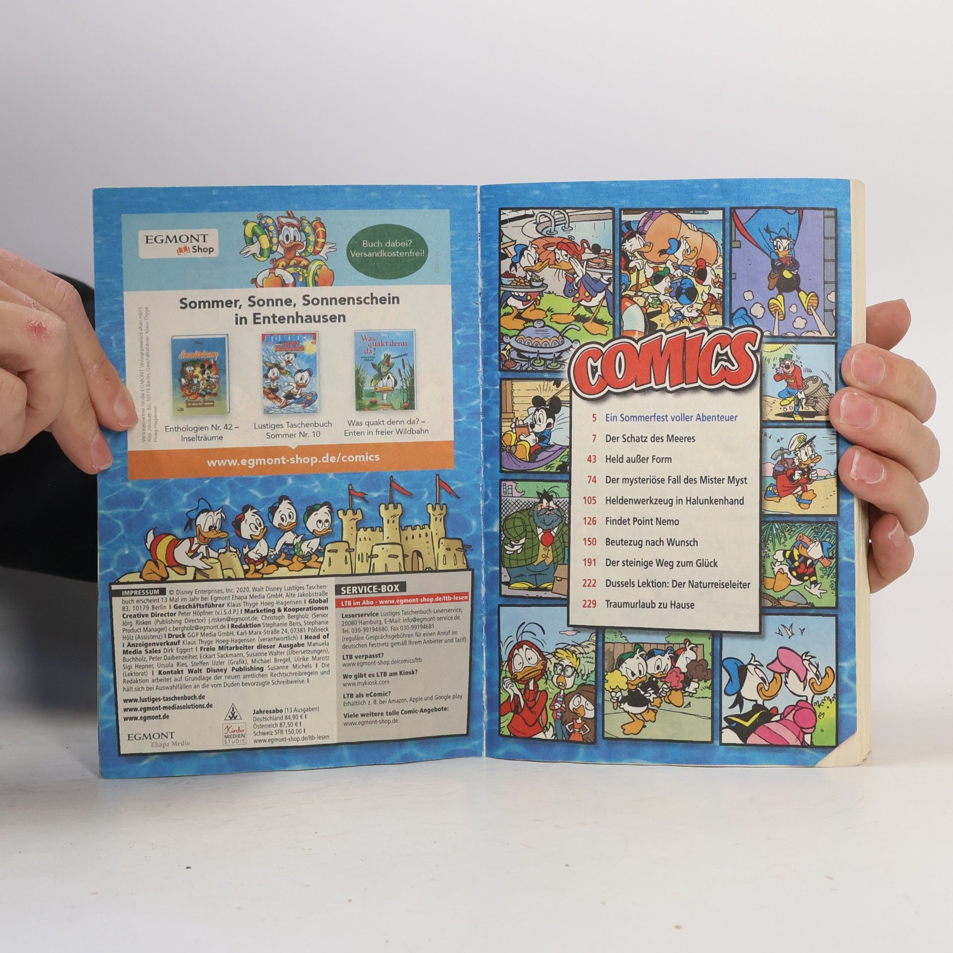 Walt Disney Lustiges Taschenbuch 534. Einfach mal abtauchen