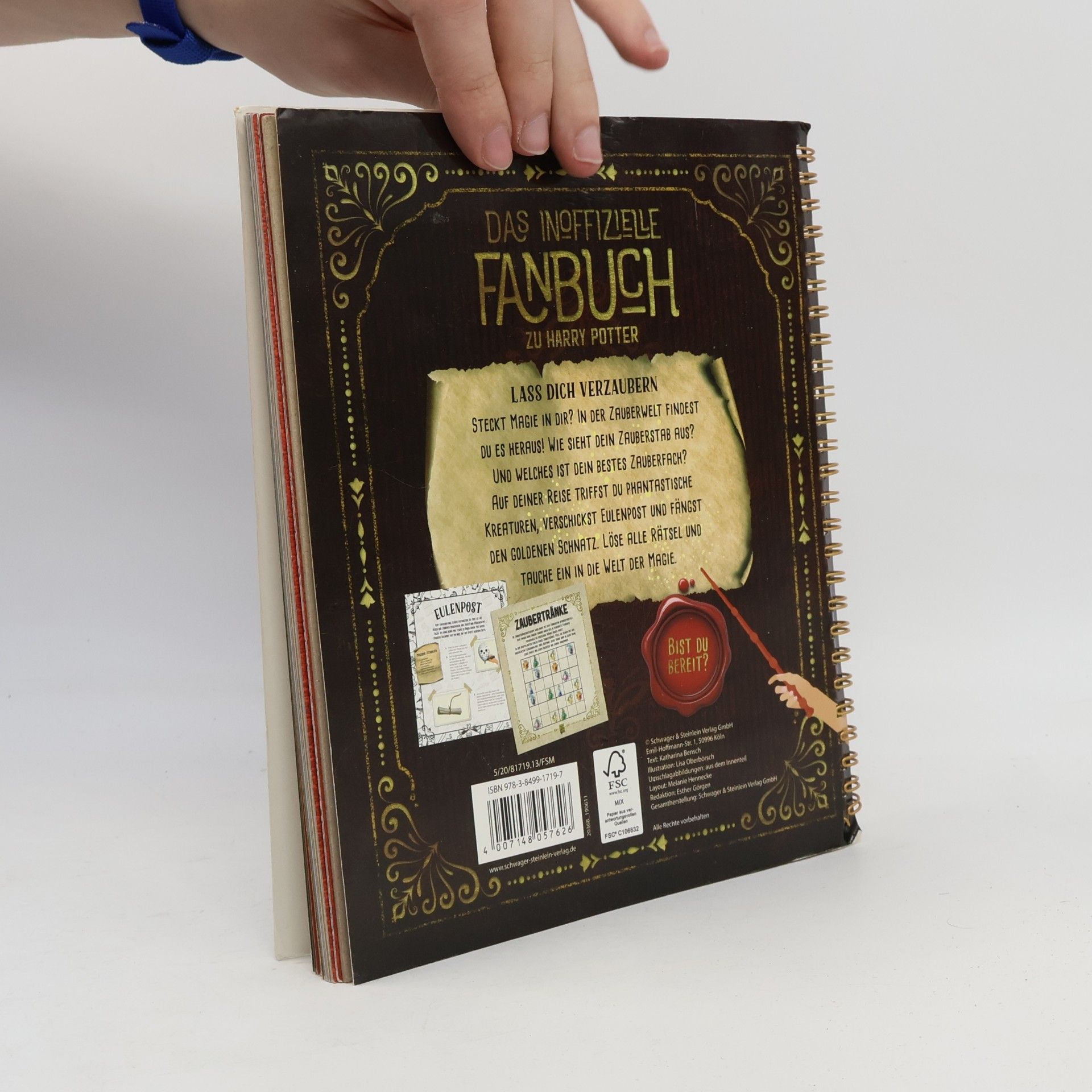 Katharina Bensch Das inoffizielle Fanbuch zu Harry Potter